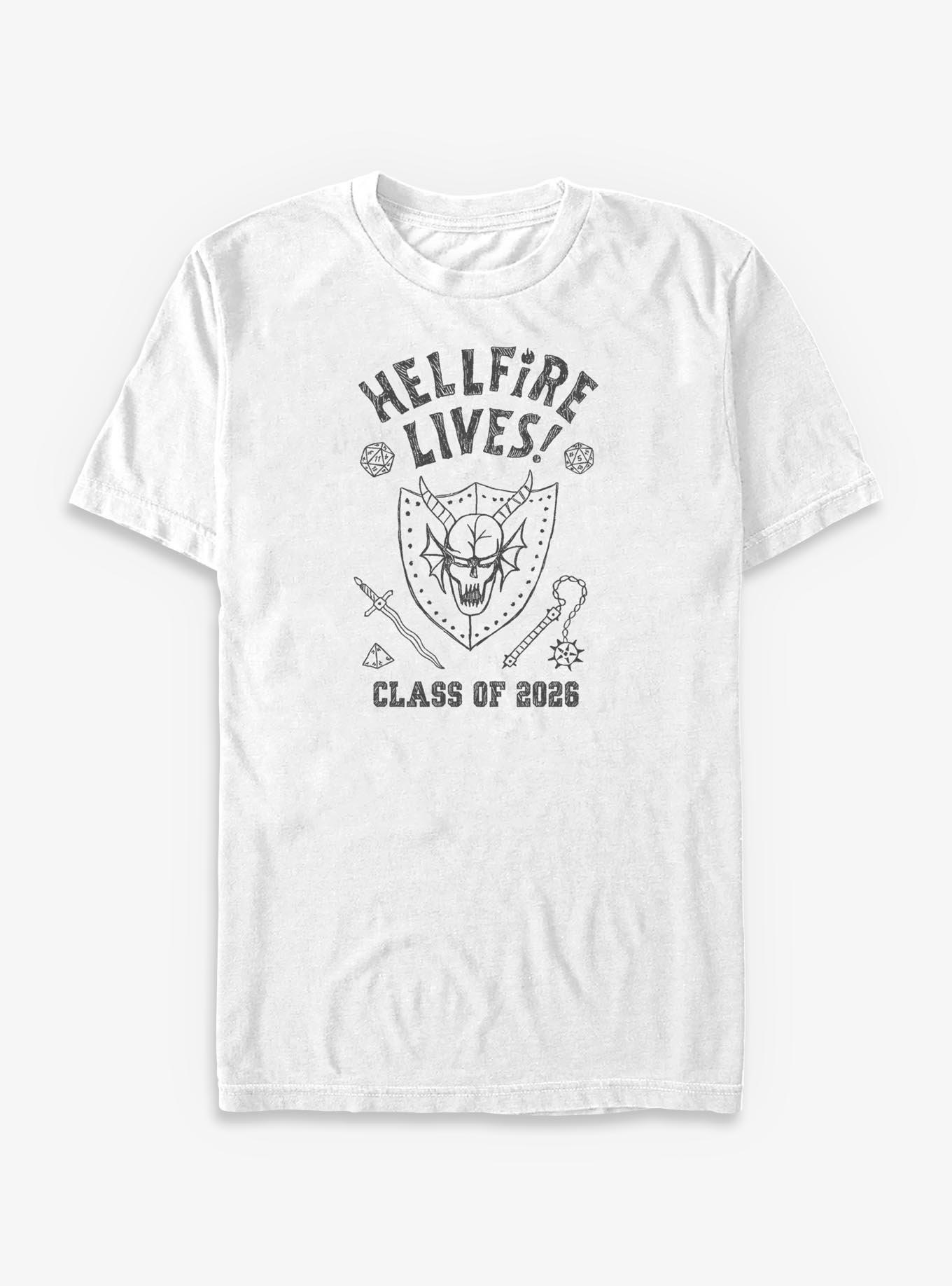 Stranger Things Hellfire lives Marker Big & Tall T-Shirt, , hi-res