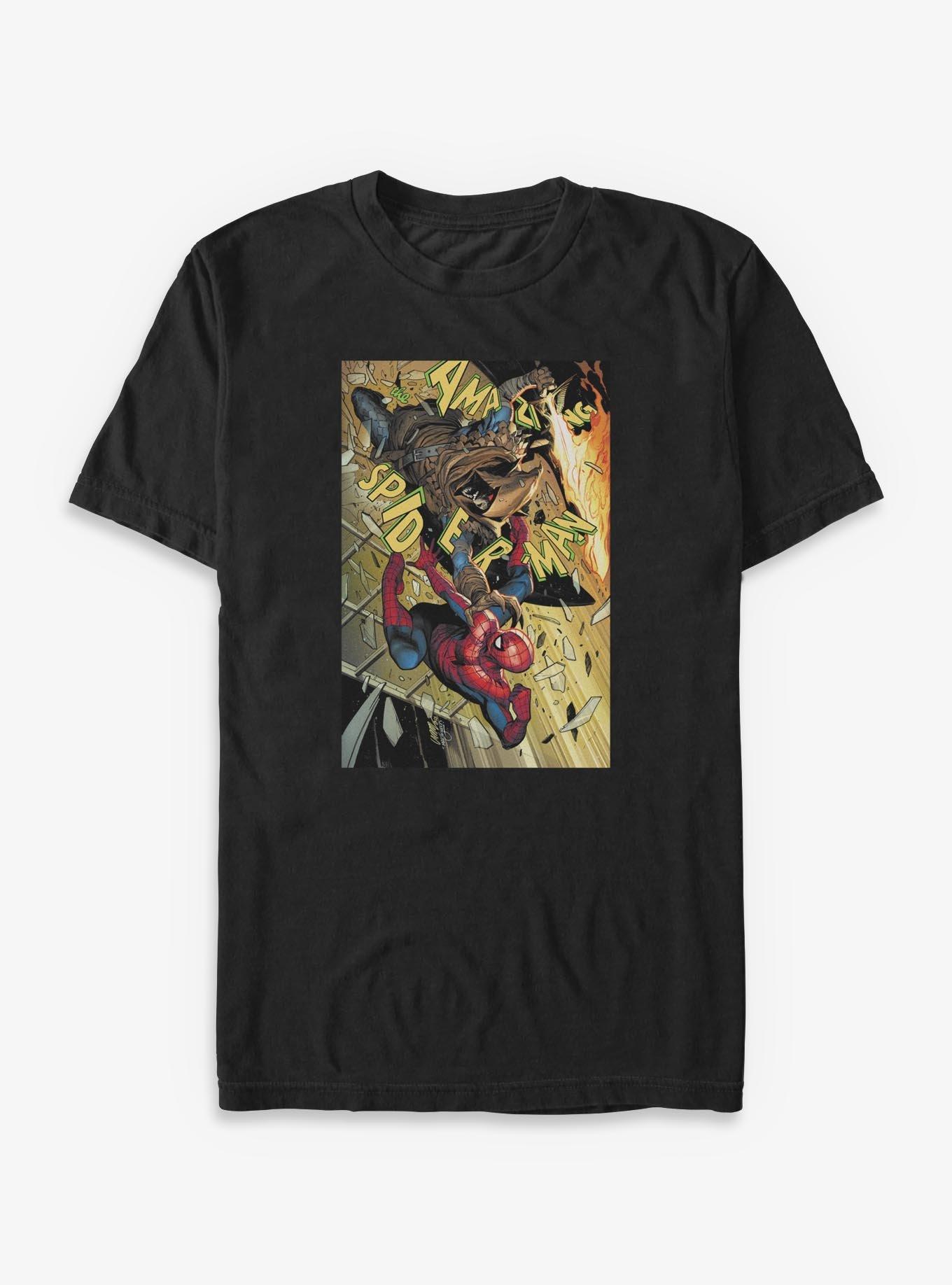 Marvel Spider-Man Poster Big & Tall T-Shirt, , hi-res