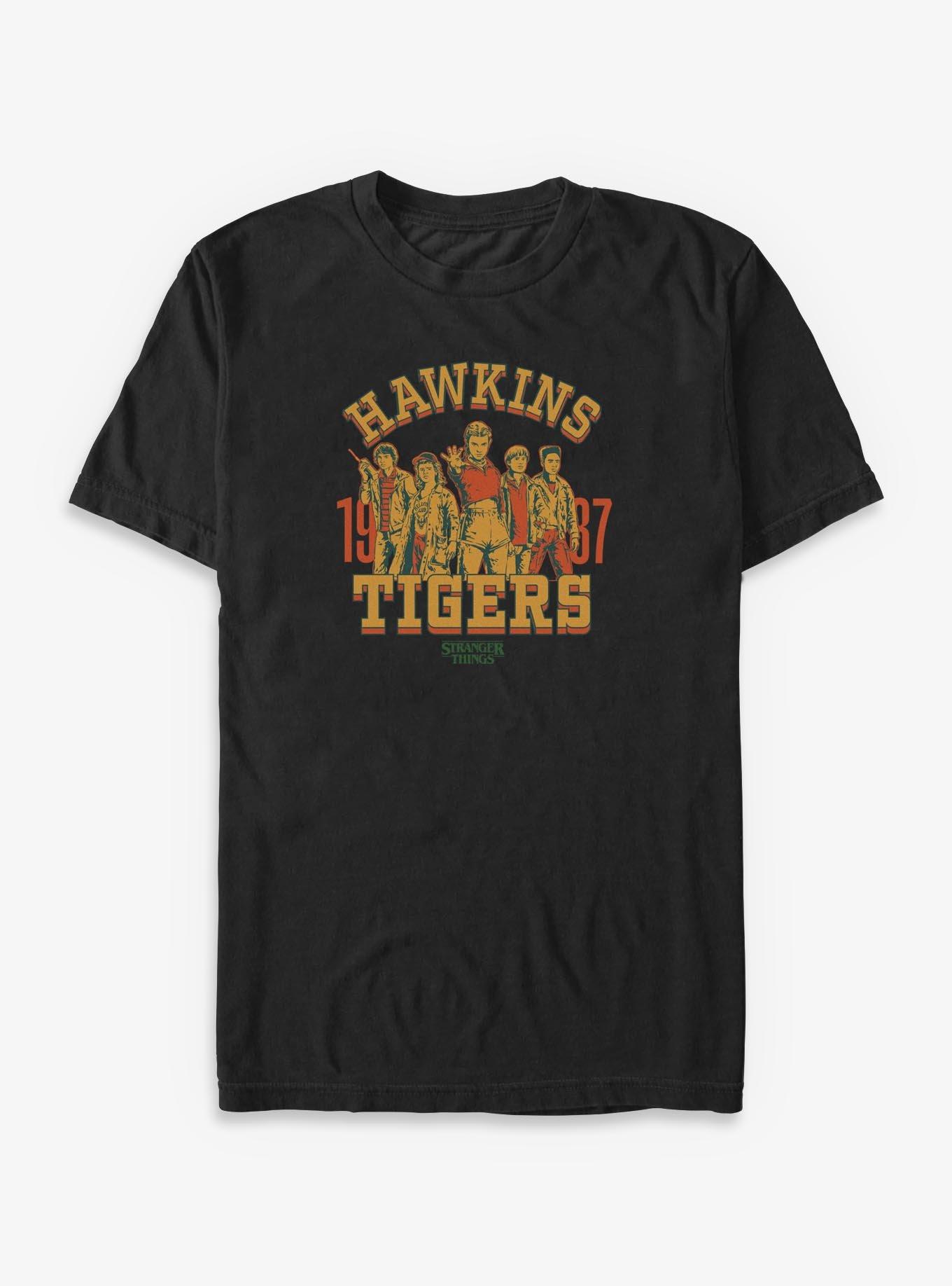 Stranger Things Hawkins Tigers Big & Tall T-Shirt, , hi-res