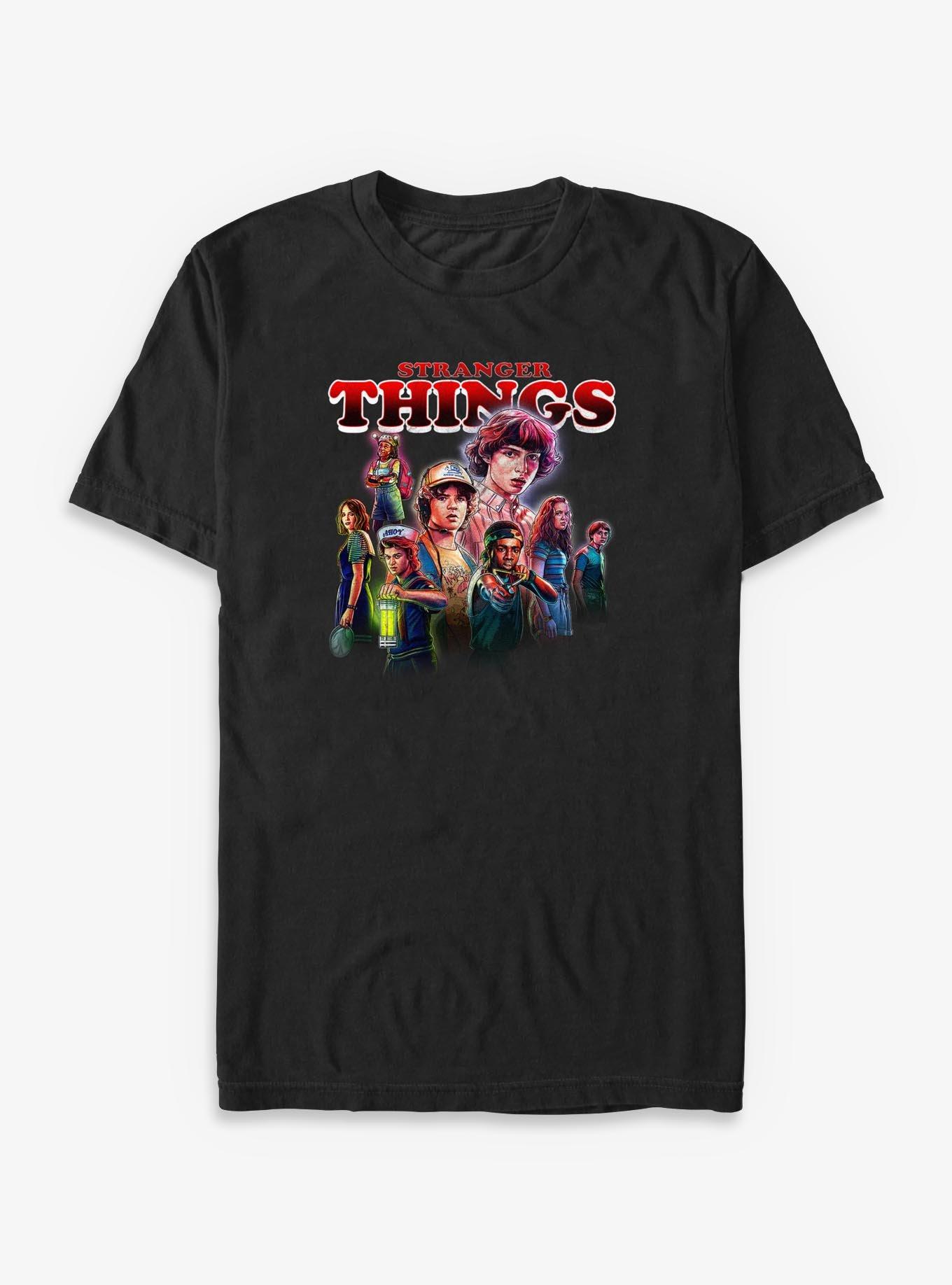 Stranger Things The Crew Big & Tall T-Shirt, , hi-res