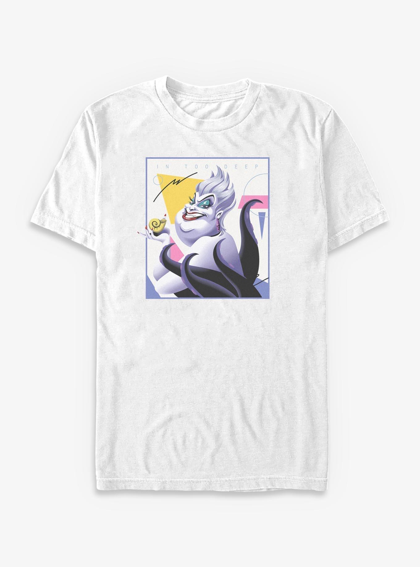 Disney Villains In Too Deep Retro Big & Tall T-Shirt, , hi-res