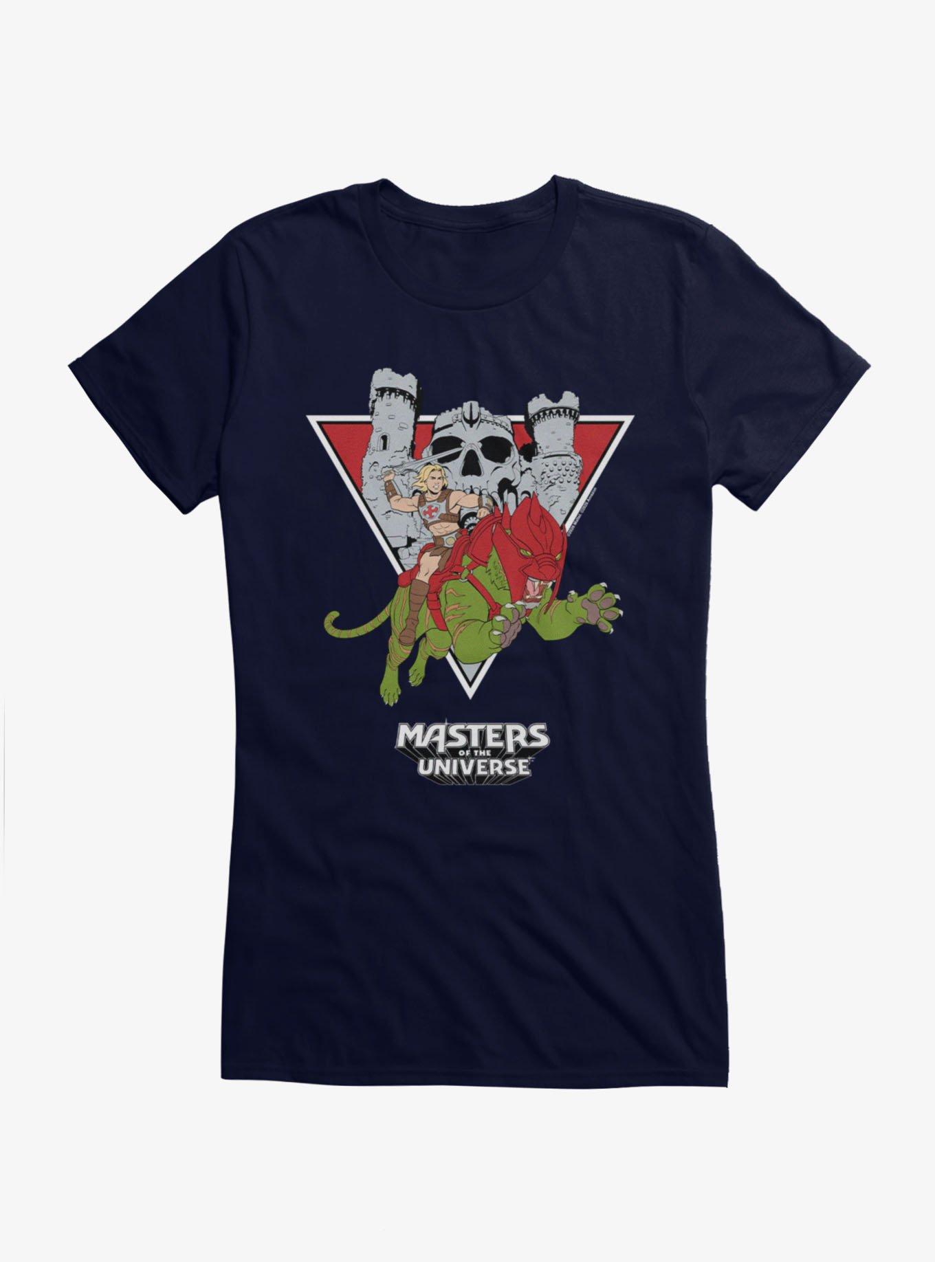 Masters Of The Universe He-Man Battle Cat Leap Girls T-Shirt, , hi-res