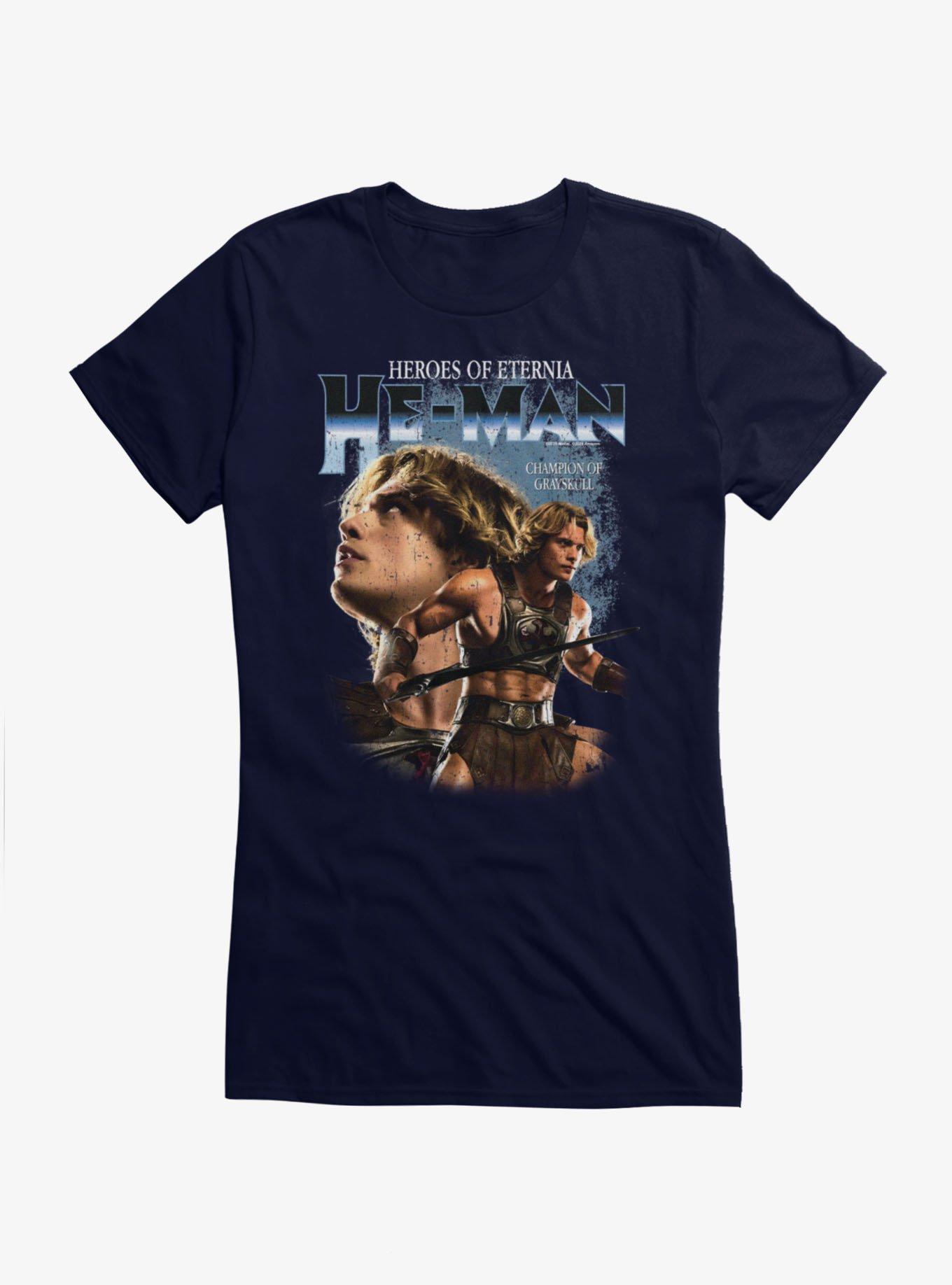 Masters Of The Universe He-Man Champion Of Grayskull Girls T-Shirt, , hi-res