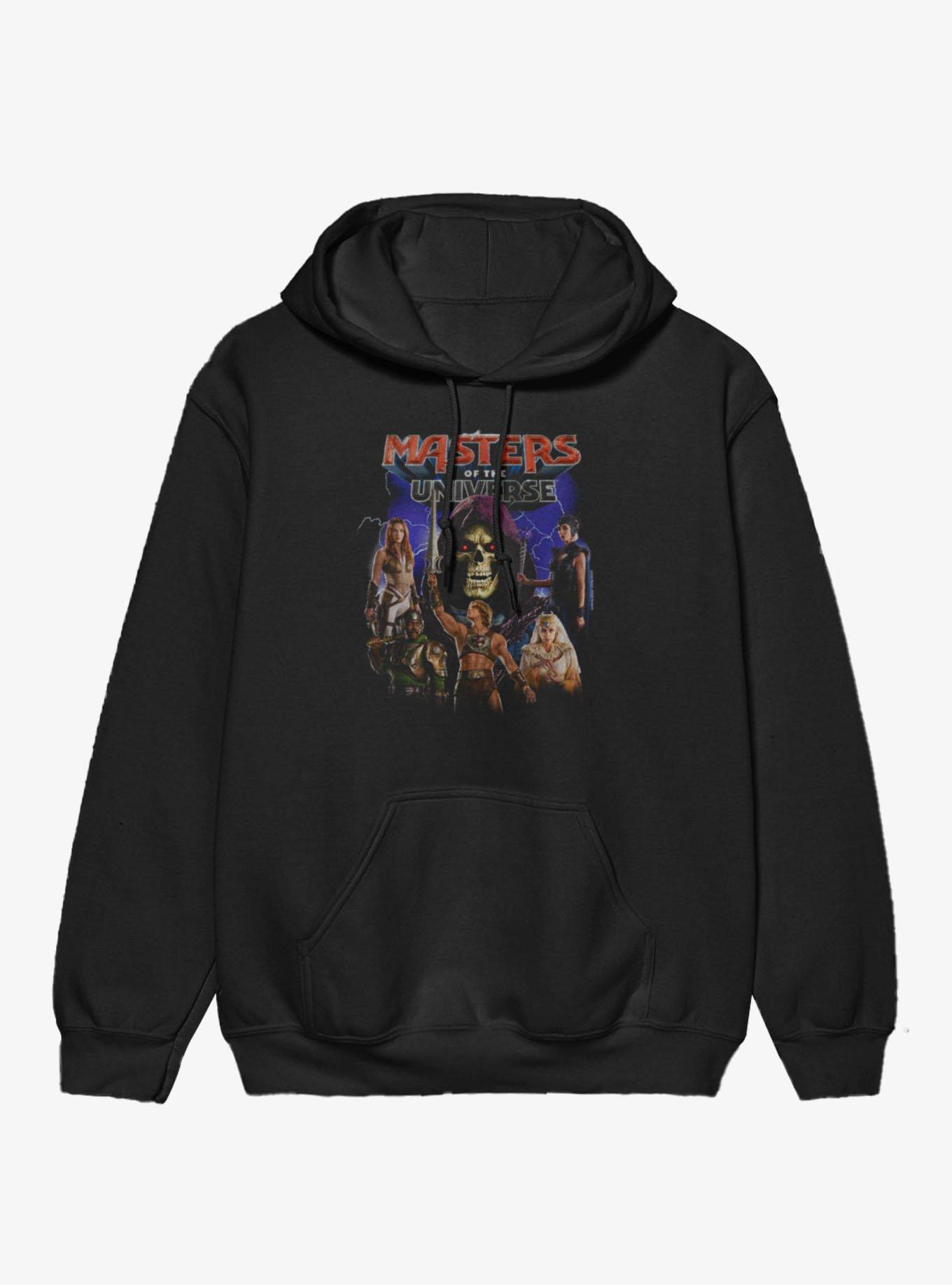 Masters Of The Universe Vintage Movie Groupshot Poster Hoodie, , hi-res