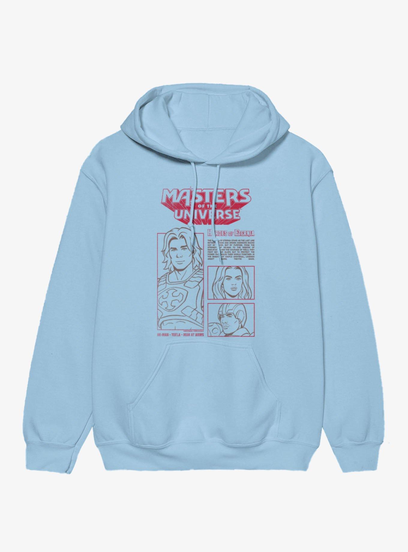 Masters Of The Universe Heroes Of Eternia Team Info Hoodie, , hi-res