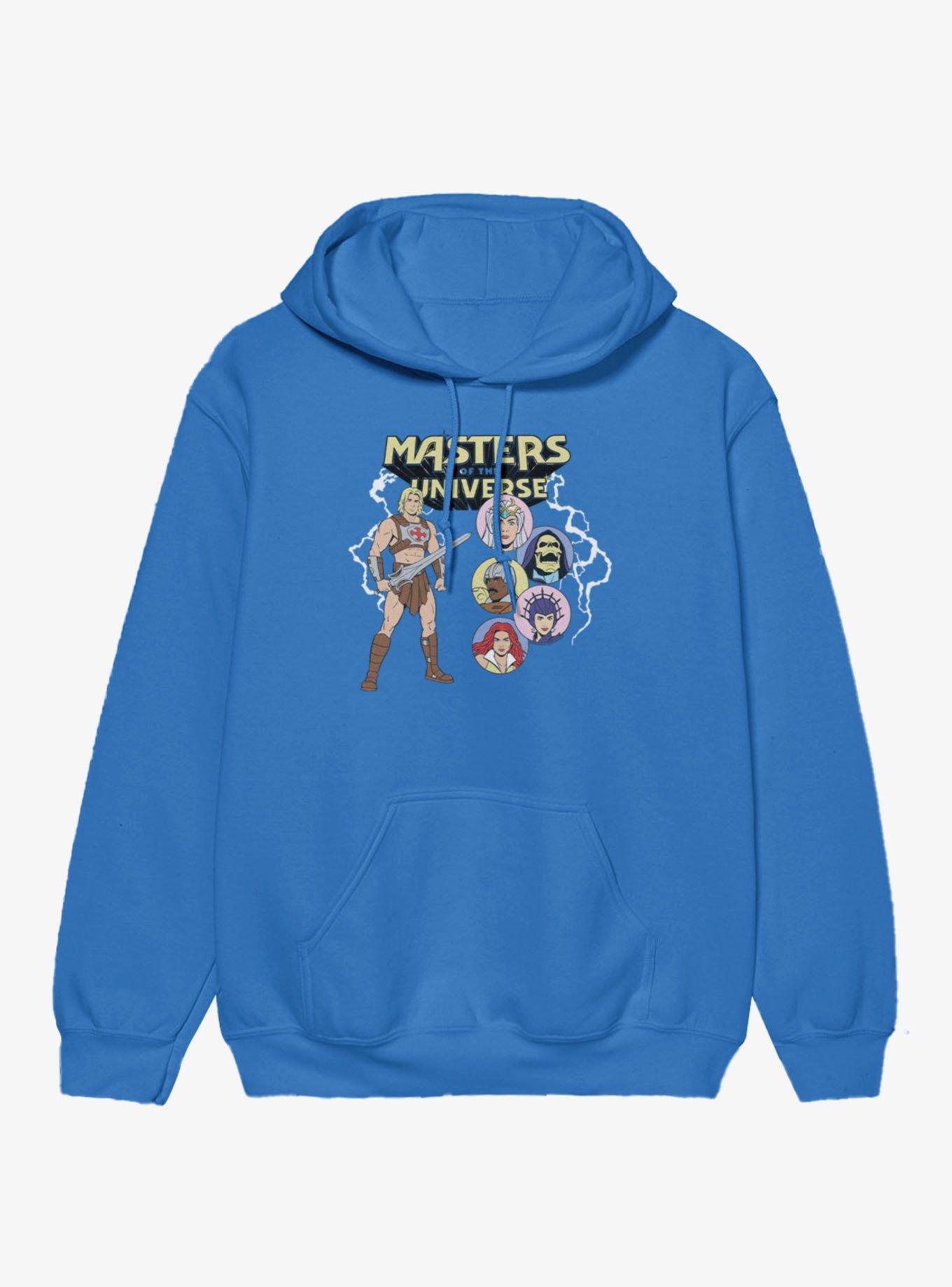 Masters Of The Universe He-Man With Character Bubbles Hoodie, , hi-res
