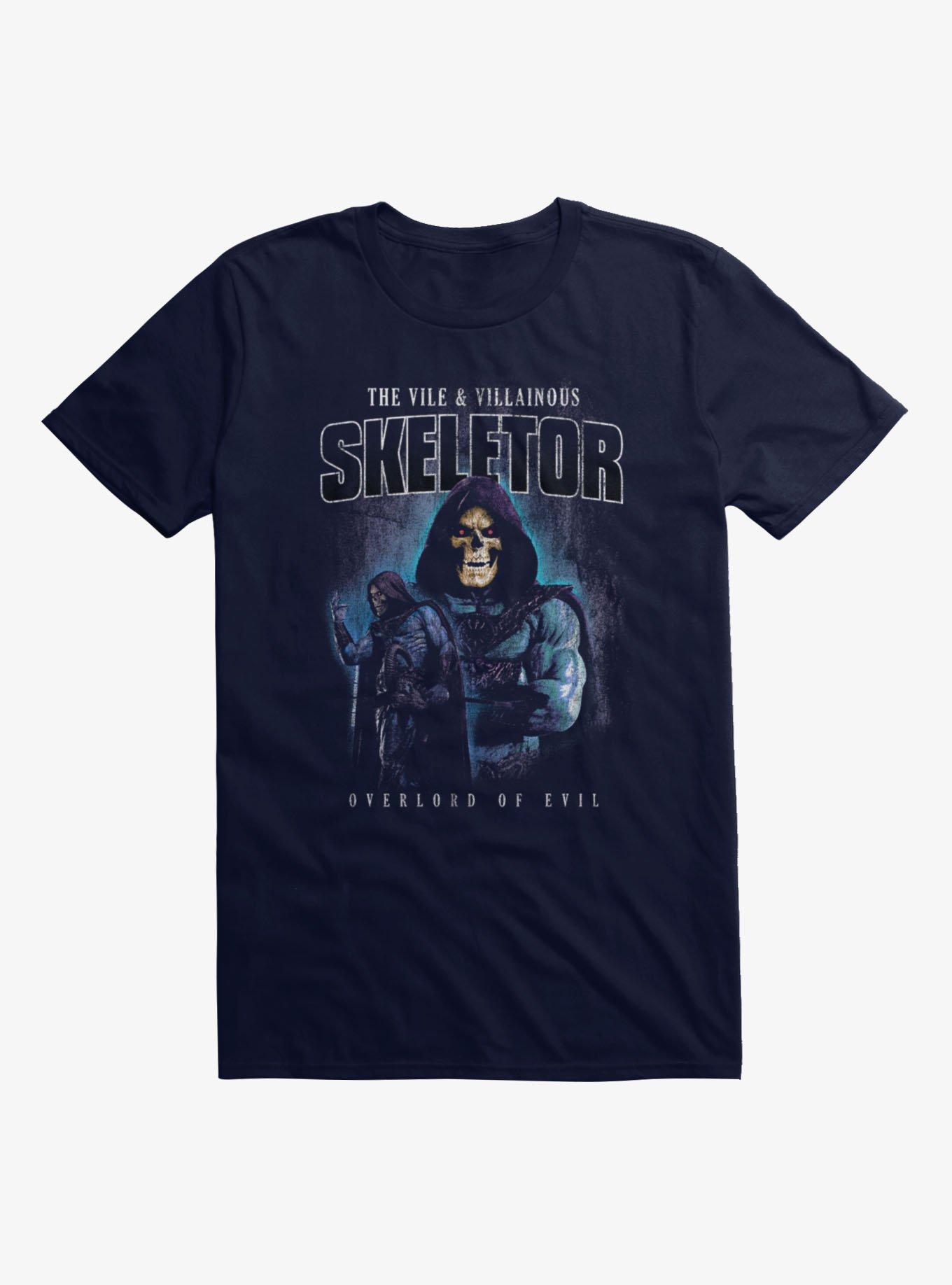Masters Of The Universe The Vile And Villanous Skeletor T-Shirt, , hi-res