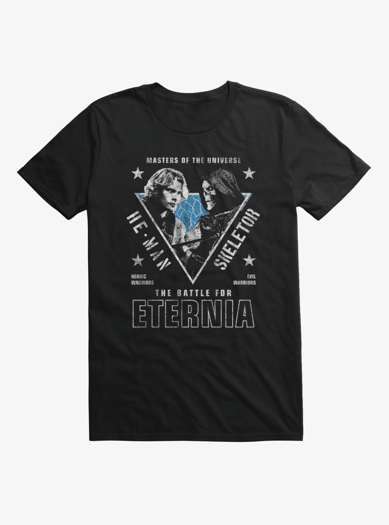 Masters Of The Universe He-Man Vs Skeletor Faceoff T-Shirt, , hi-res