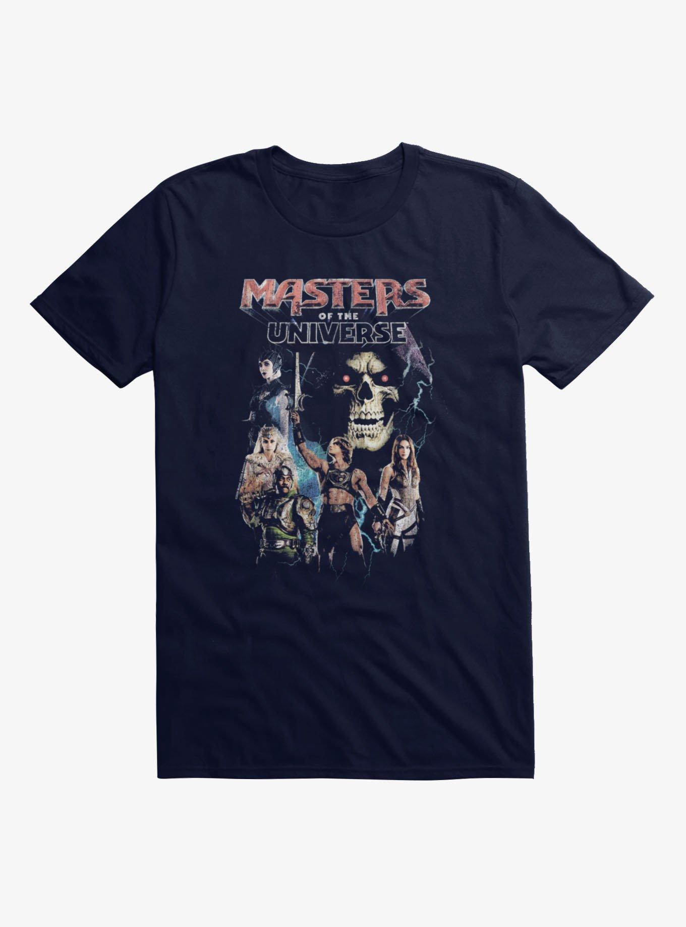 Masters Of The Universe Vintage Movie Character Poster T-Shirt 