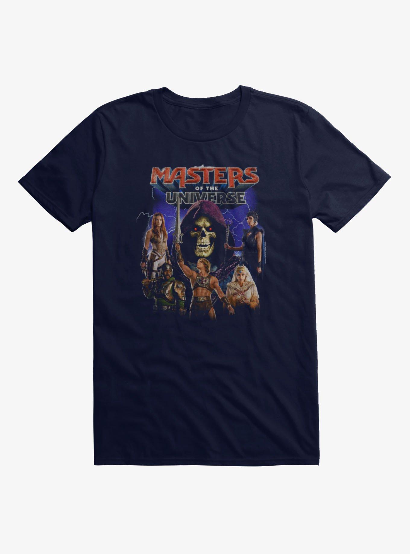 Masters Of The Universe Vintage Movie Groupshot Poster T-Shirt, , hi-res