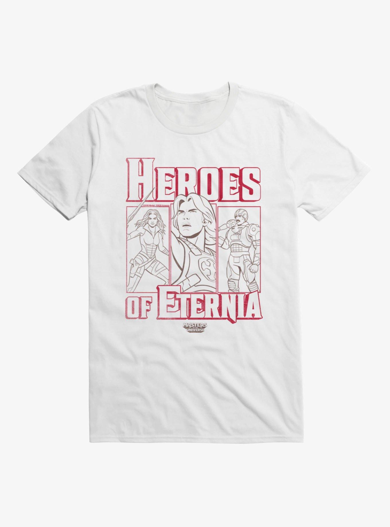 Masters Of The Universe Heores Of Eternia Panels T-Shirt, , hi-res