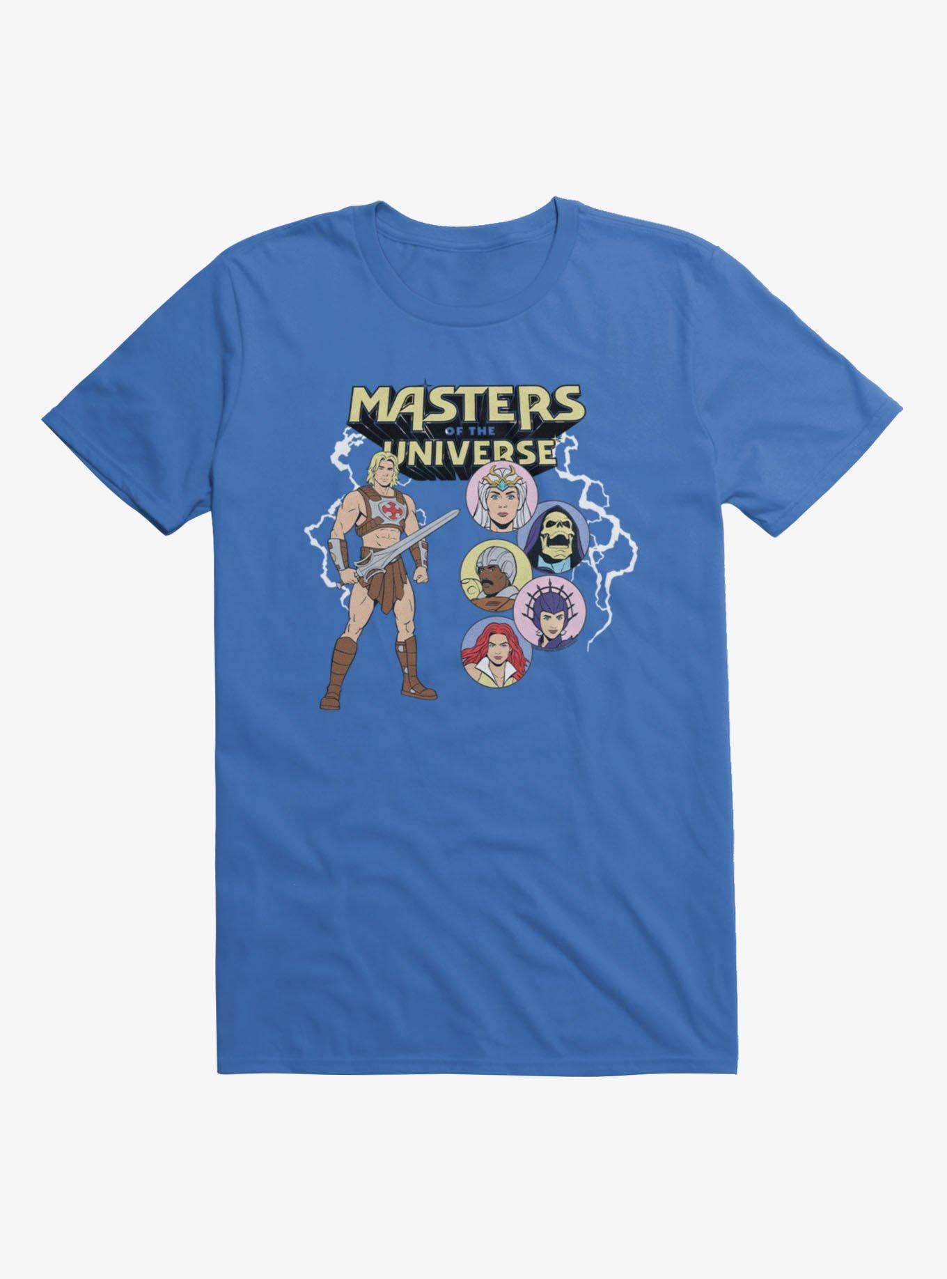 Masters Of The Universe He-Man With Character Bubbles T-Shirt, , hi-res