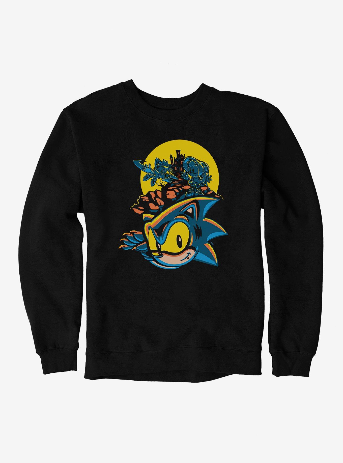 Sonic The Hedgehog Spooky Scary Halloween Sweatshirt, , hi-res