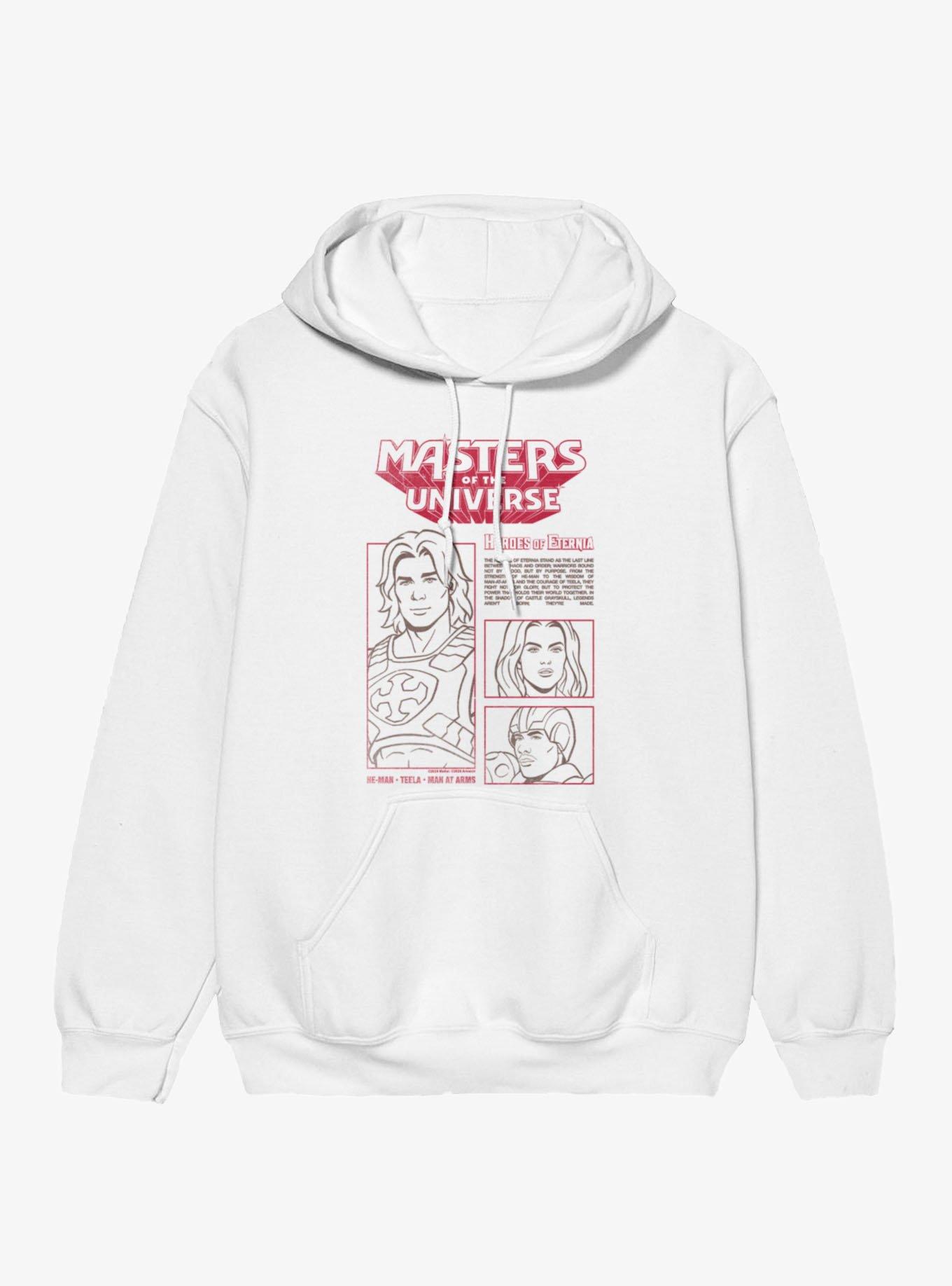 Masters Of The Universe Heroes Of Eternia He-Man Teela Man-At-Arms Hoodie, , hi-res
