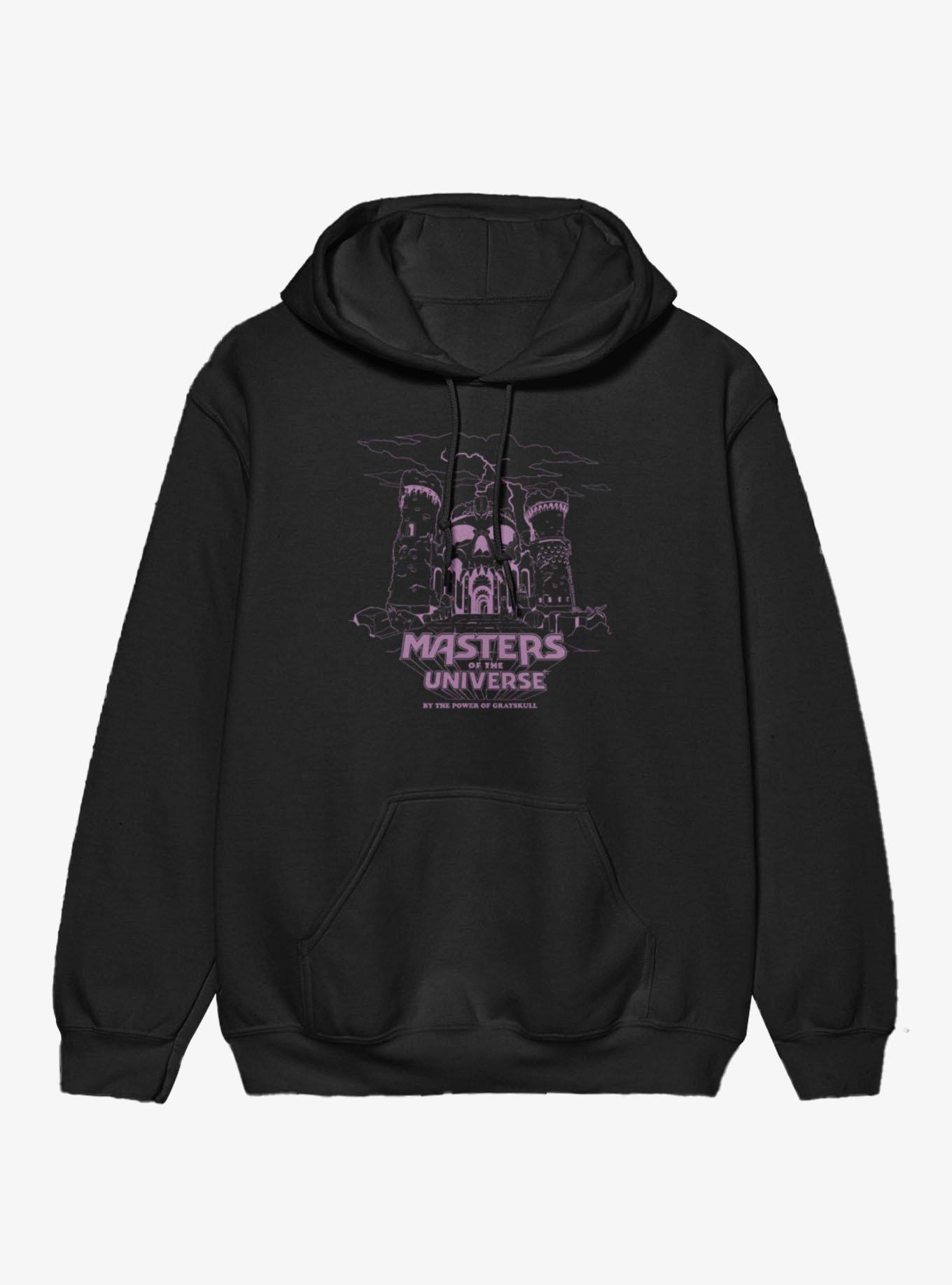 Masters Of The Universe Castle Grayskull Entrance Outline Hoodie, , hi-res