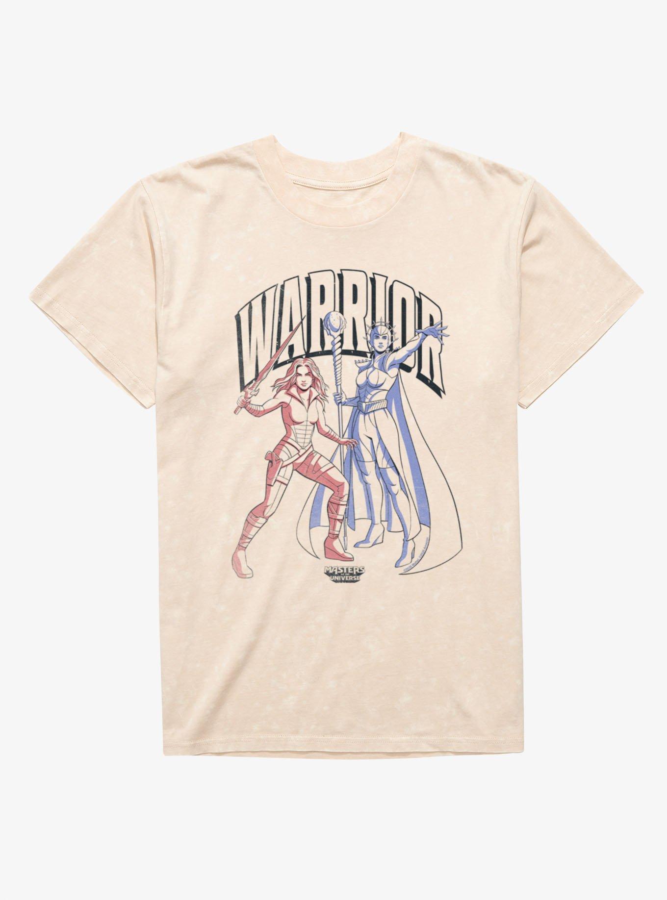Masters Of The Universe Warrior Teela And Evil-Lyn Mineral Wash T-Shirt, , hi-res