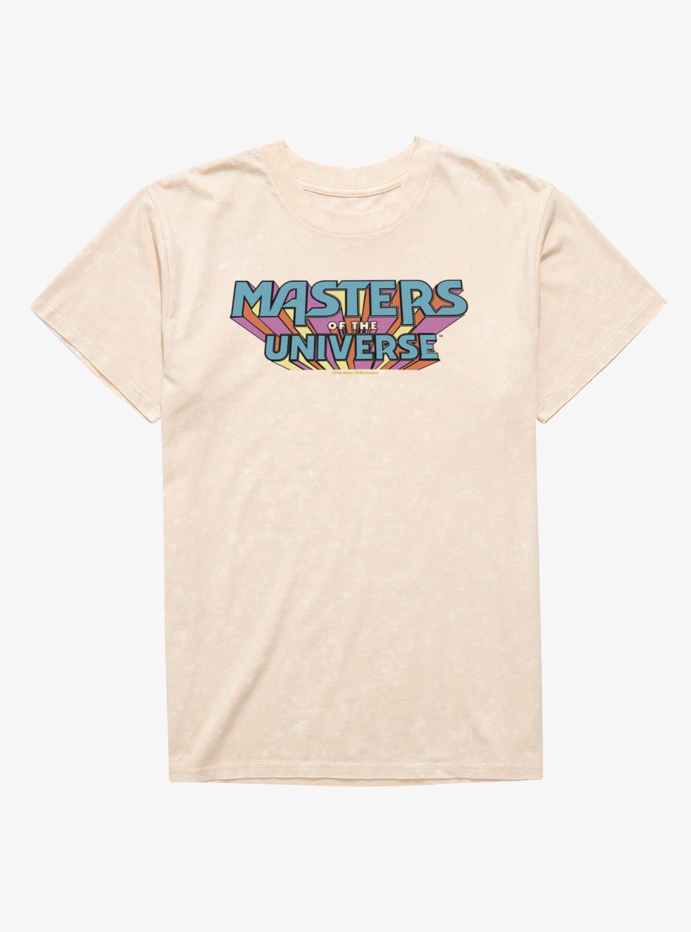 Masters Of The Universe Retro Logo Mineral Wash T-Shirt, , hi-res