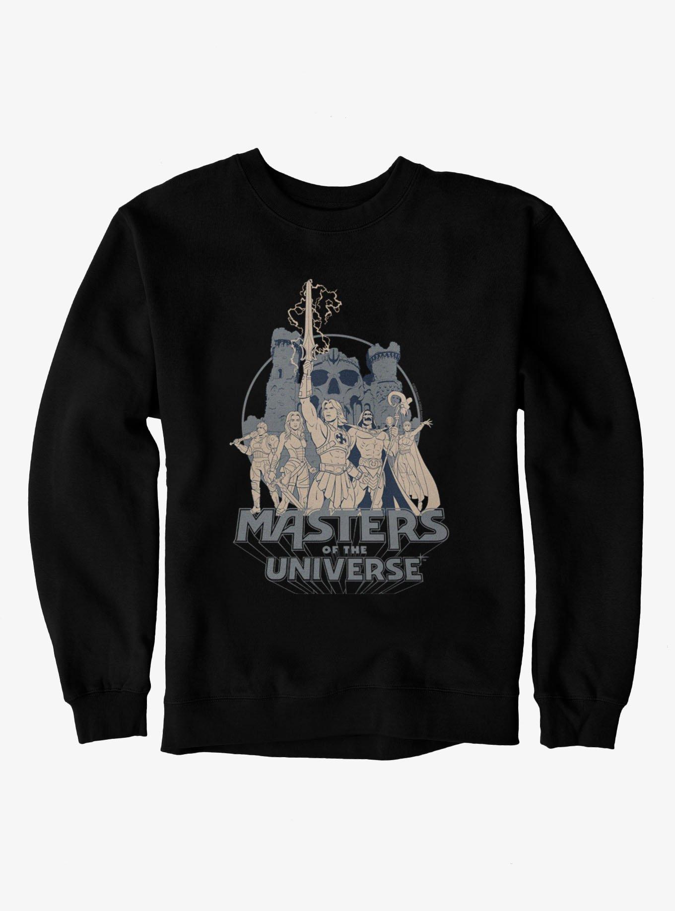 Masters Of The Universe Animated Groupshot Crew Sweatshirt, , hi-res