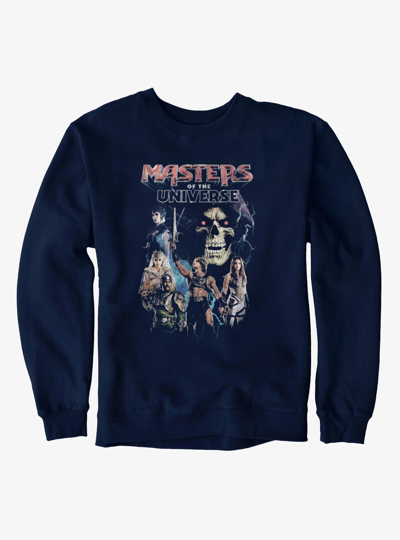Masters Of The Universe Vintage Movie Character Poster Crew Sweatshirt, , hi-res