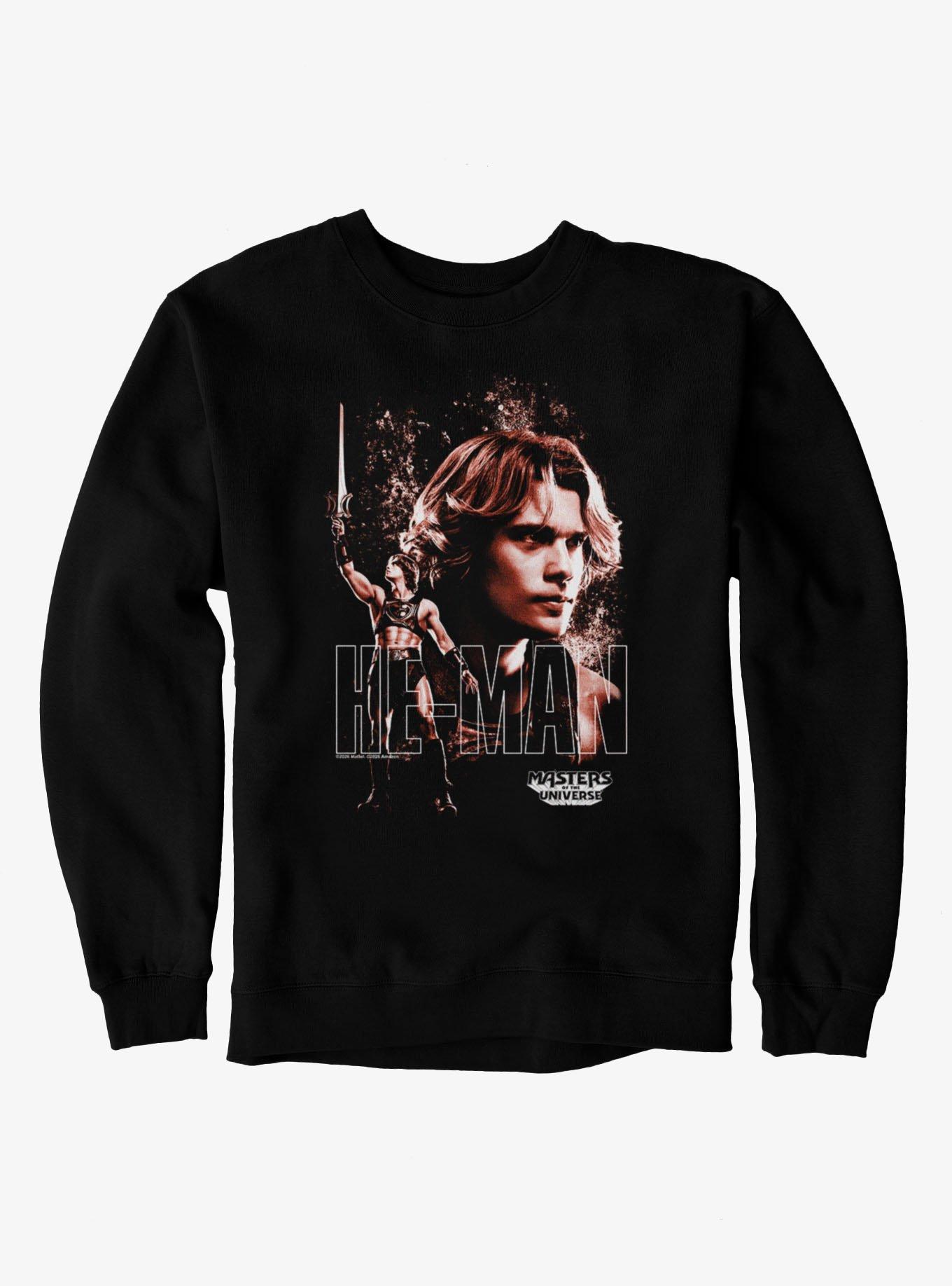 Masters Of The Universe He-Man Collage Crew Sweatshirt, , hi-res