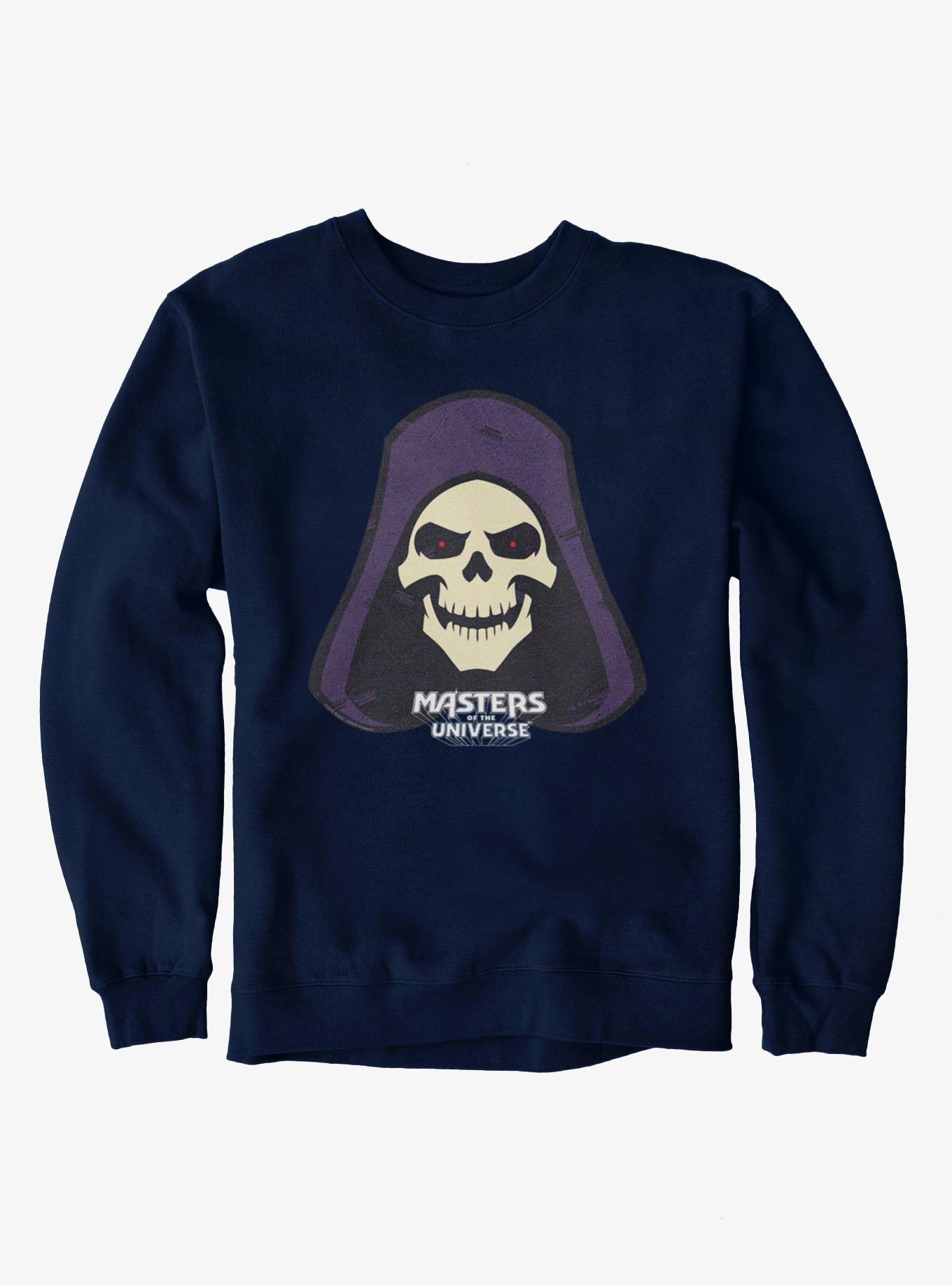Masters Of The Universe Skeletor Hood Logo Pattern Crew Sweatshirt, , hi-res