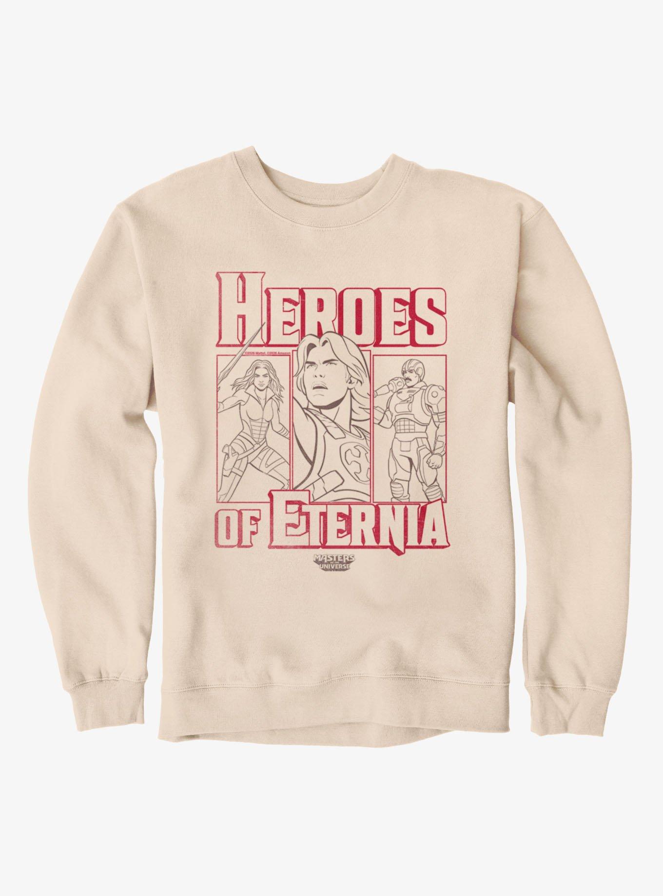 Masters Of The Universe Heores Of Eternia Panels Crew Sweatshirt, , hi-res