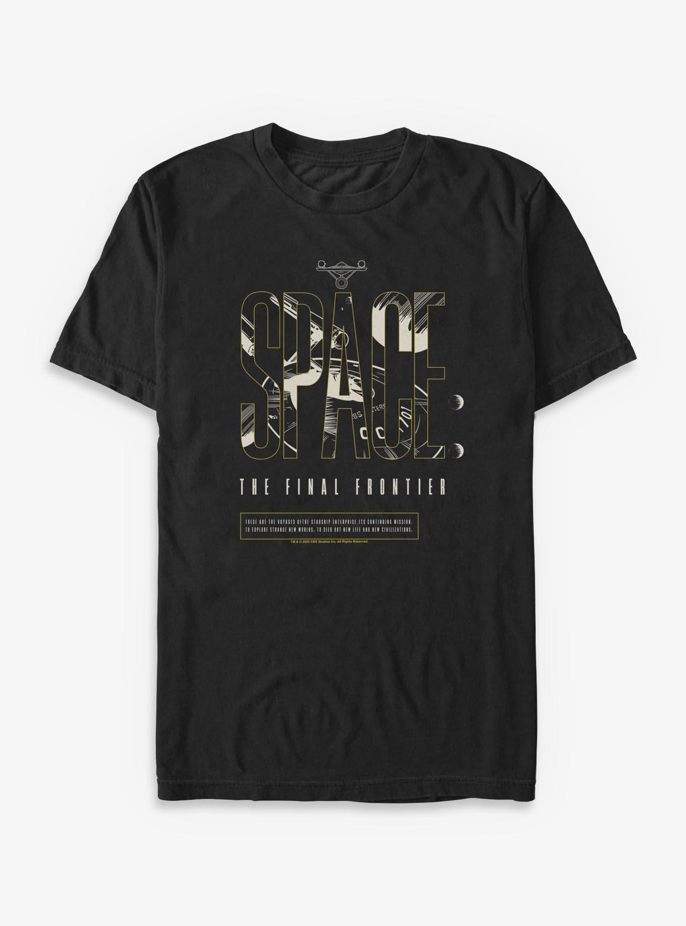 Star Trek Space The Final Frontier Big & Tall T-Shirt, , hi-res