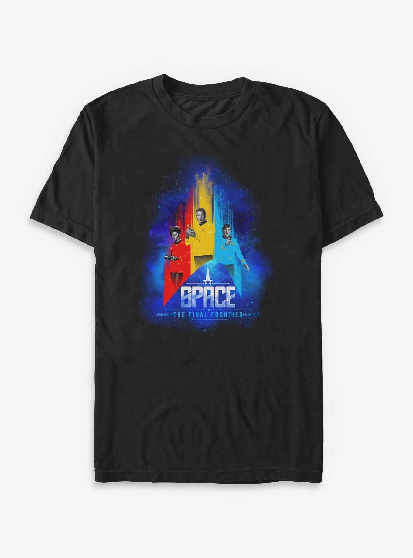 Star Trek Space The Final Frontier Crew Big & Tall T-Shirt, , hi-res