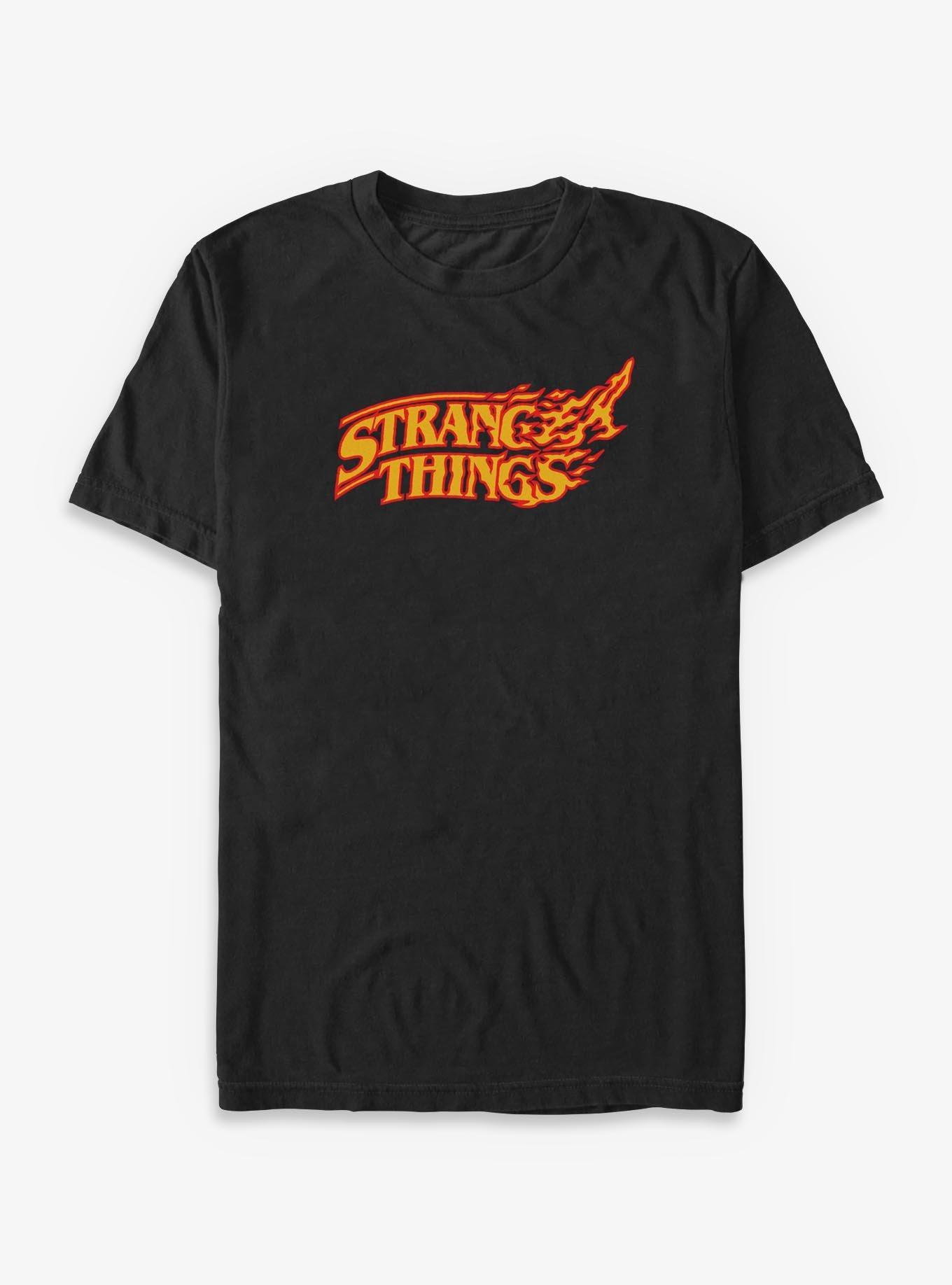 Stranger Things Flame Logo Big & Tall T-Shirt, , hi-res