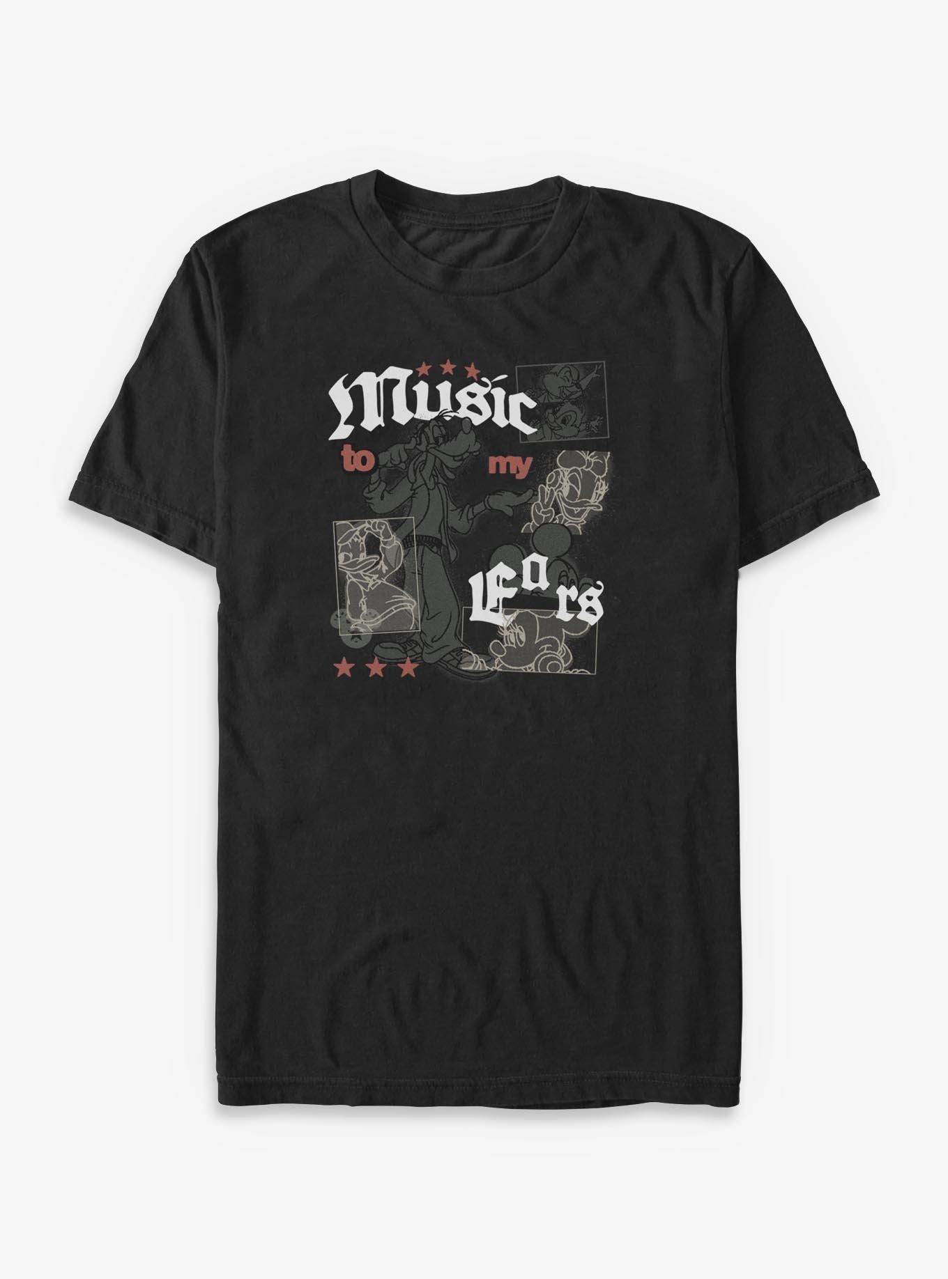 Disney Mickey Mouse Music To My Ears Big & Tall T-Shirt, , hi-res