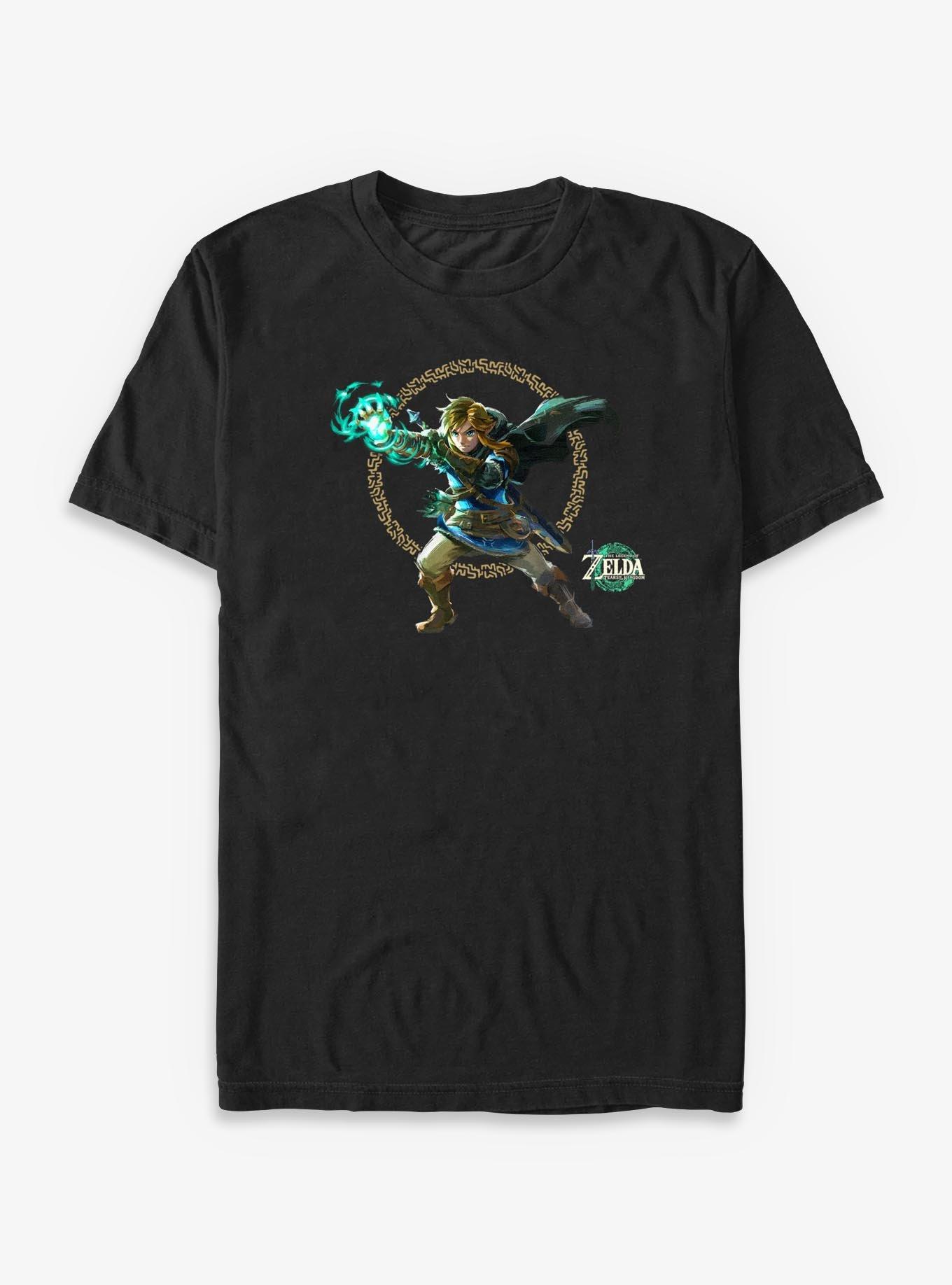 The Legend of Zelda: Tears of the Kingdom Link Portal Big & Tall T-Shirt