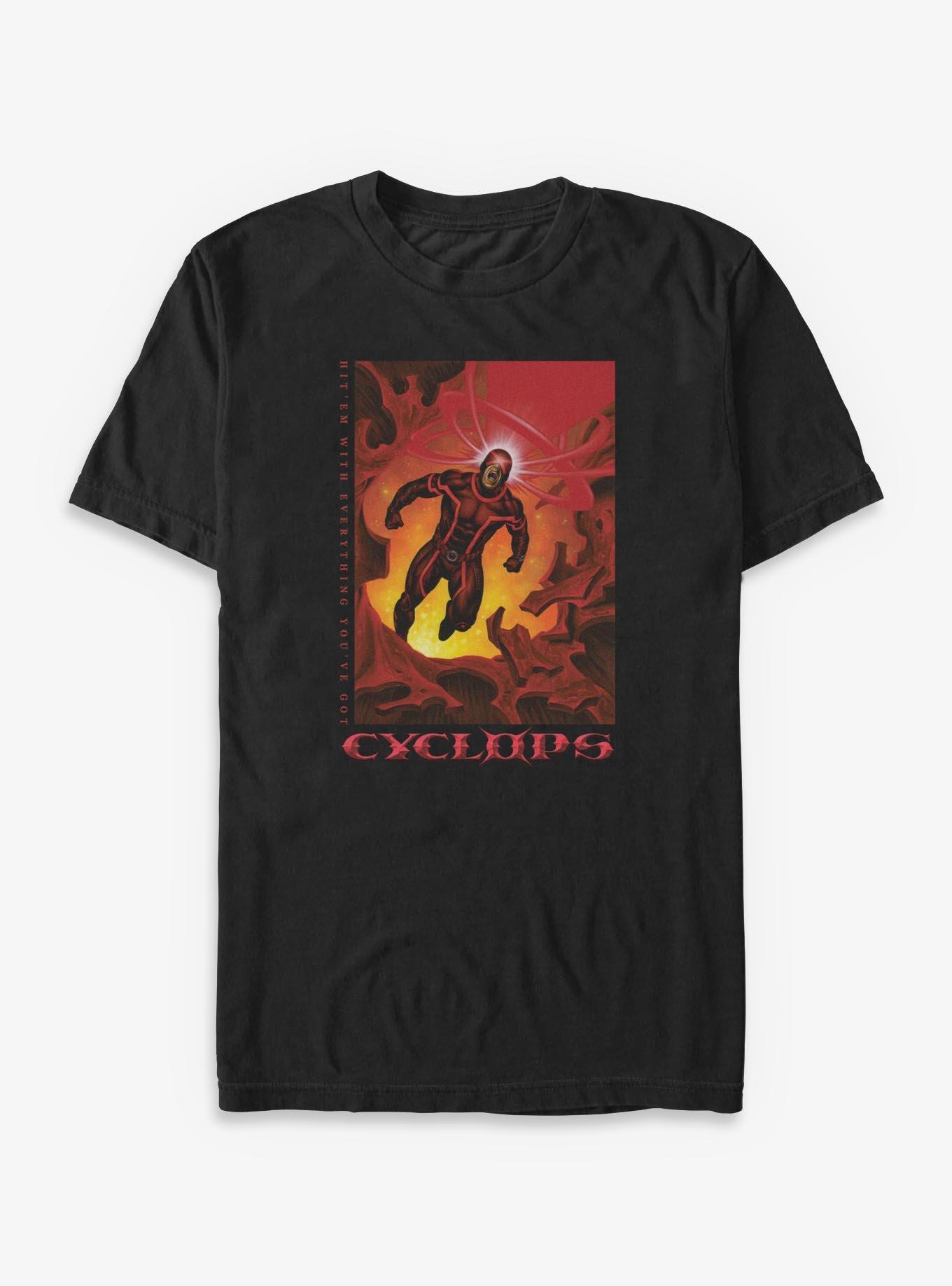 Marvel X-Men Cyclops Poster Big & Tall T-Shirt, , hi-res