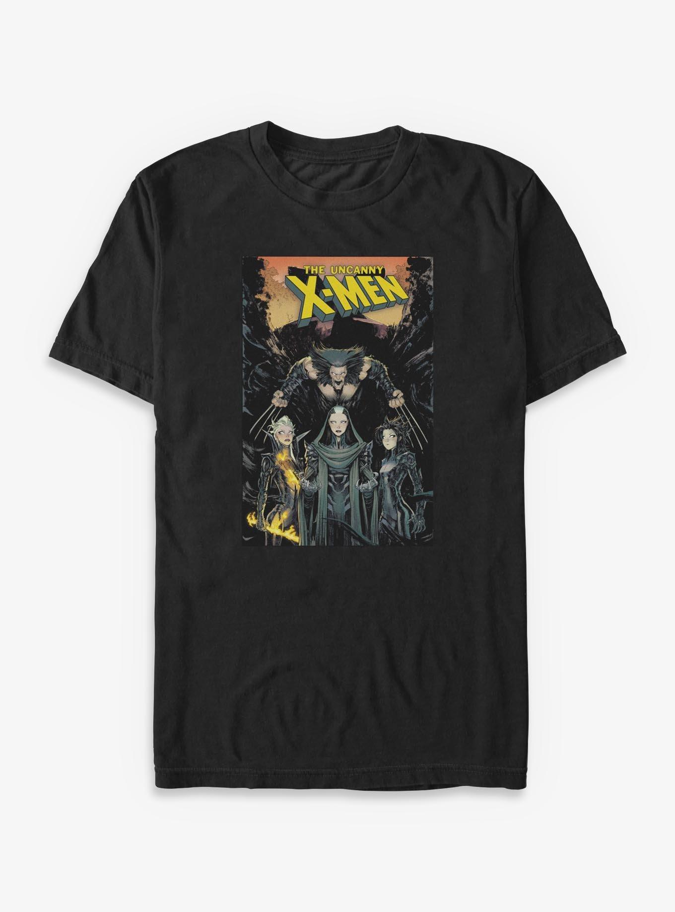 Marvel X-Men The Uncanny Big & Tall T-Shirt, BLACK, hi-res