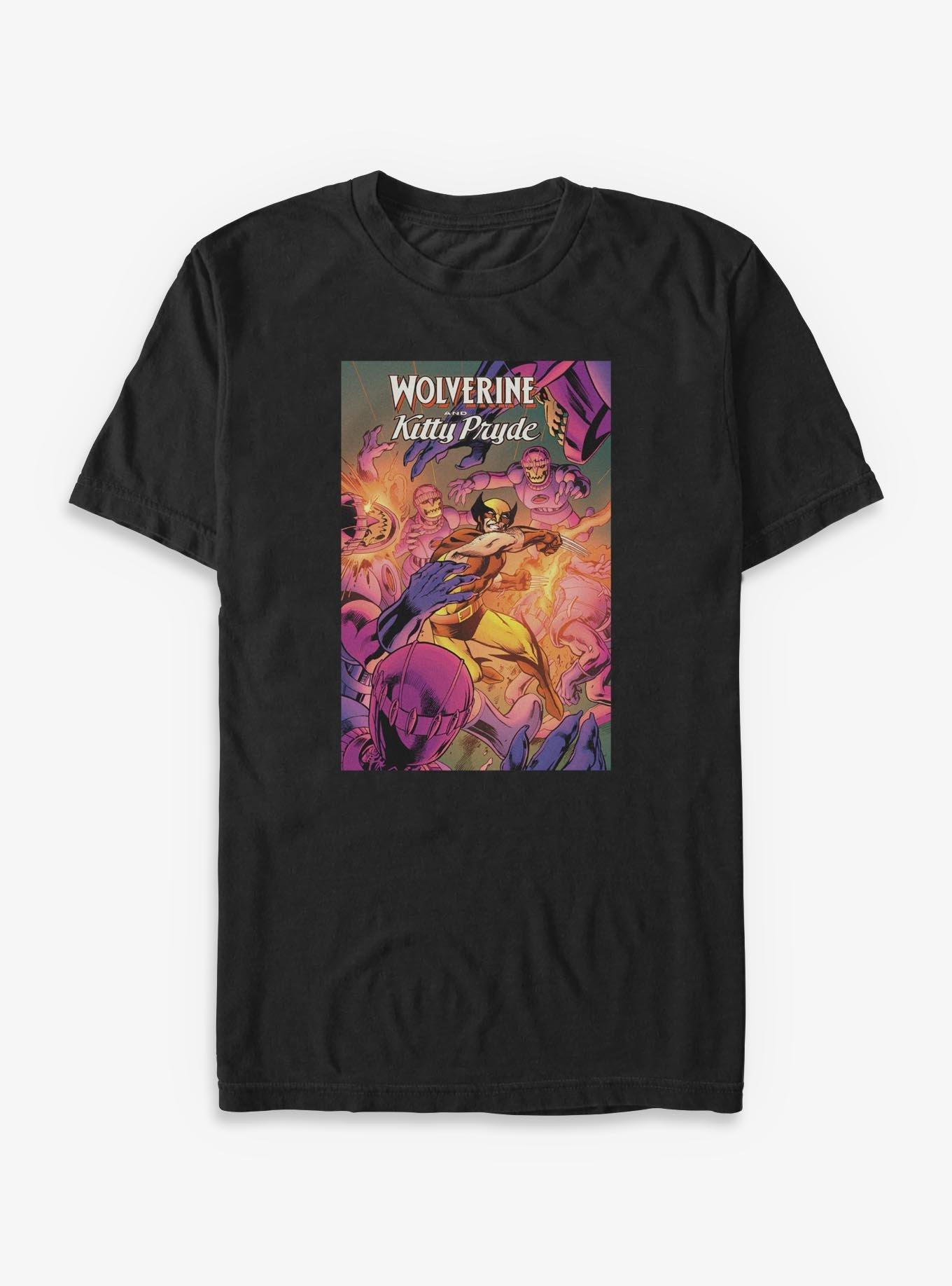 Marvel X-Men Wolverine And Kitty Pryde Big & Tall T-Shirt, , hi-res