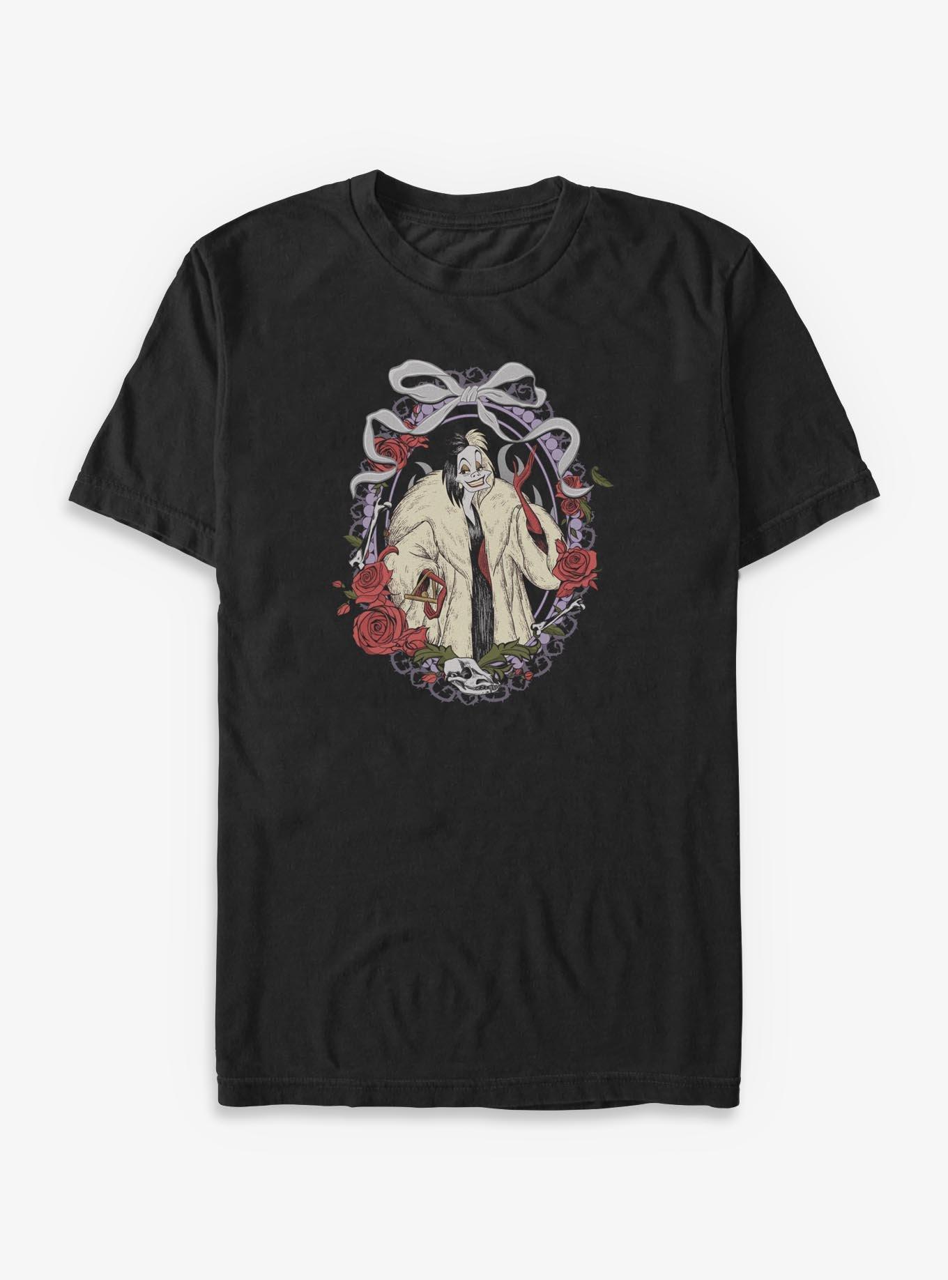 Disney Villains Cruella Frame Portrait Big & Tall T-Shirt, , hi-res