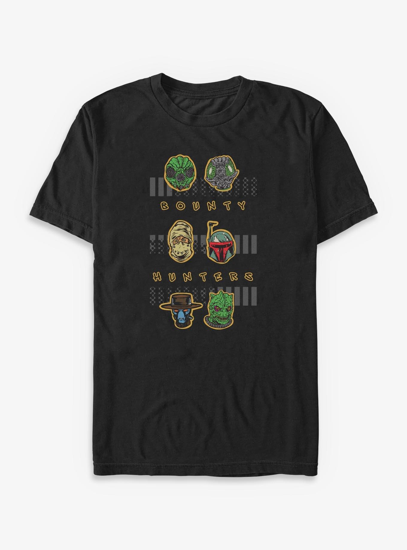 Star Wars Bounty Hunters Heads Big & Tall T-Shirt, , hi-res