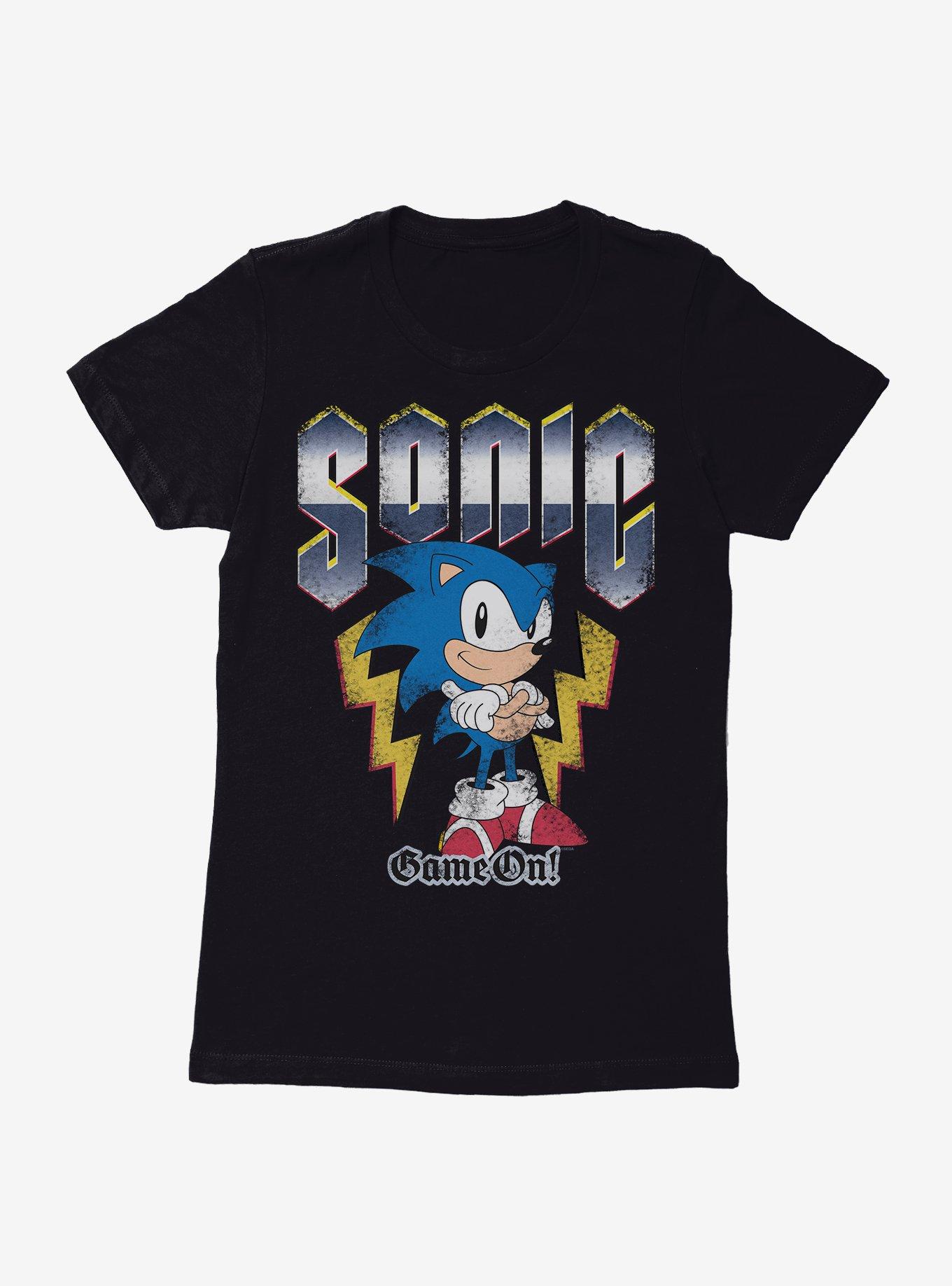 Sonic The Hedgehog Game On Womens T-Shirt, , hi-res