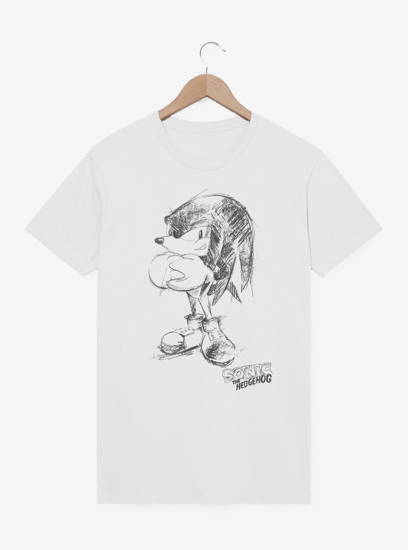 Sonic The Hedgehog Artistic Sketch T-Shirt, , hi-res