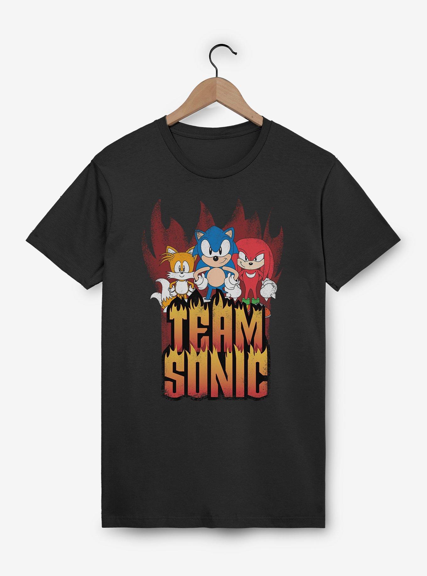 Sonic The Hedgehog Hedgy Metal Team Sonic T-Shirt, , hi-res