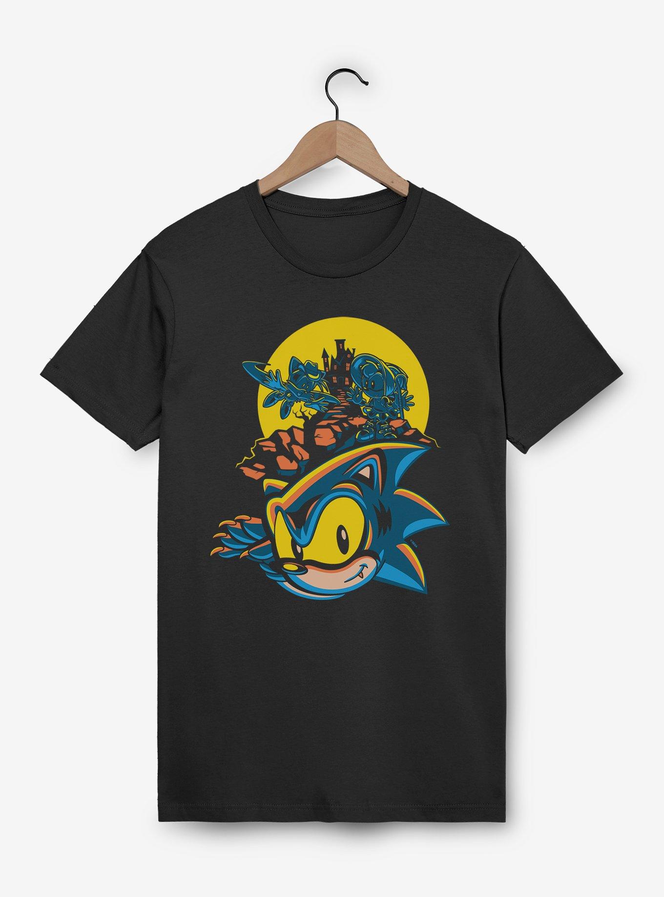 Sonic The Hedgehog Spooky Scary Halloween T-Shirt
