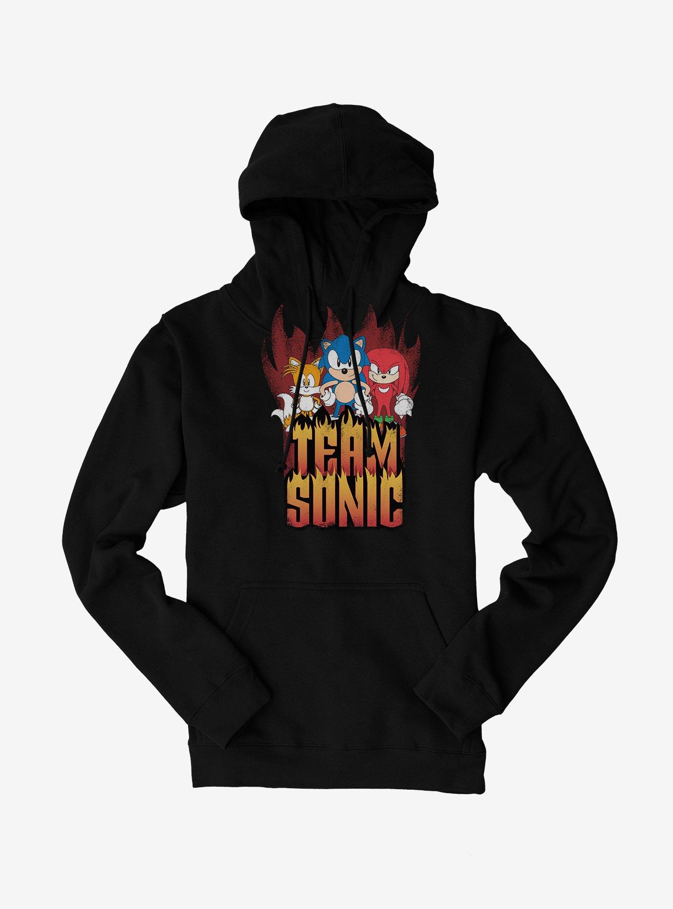Sonic The Hedgehog Hedgy Metal Team Sonic Hoodie, , hi-res
