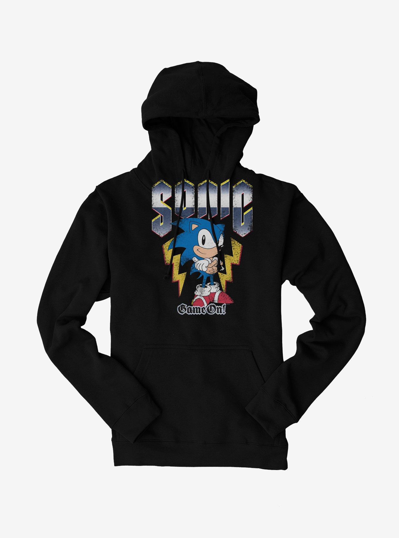 Sonic The Hedgehog Game On Hoodie, , hi-res