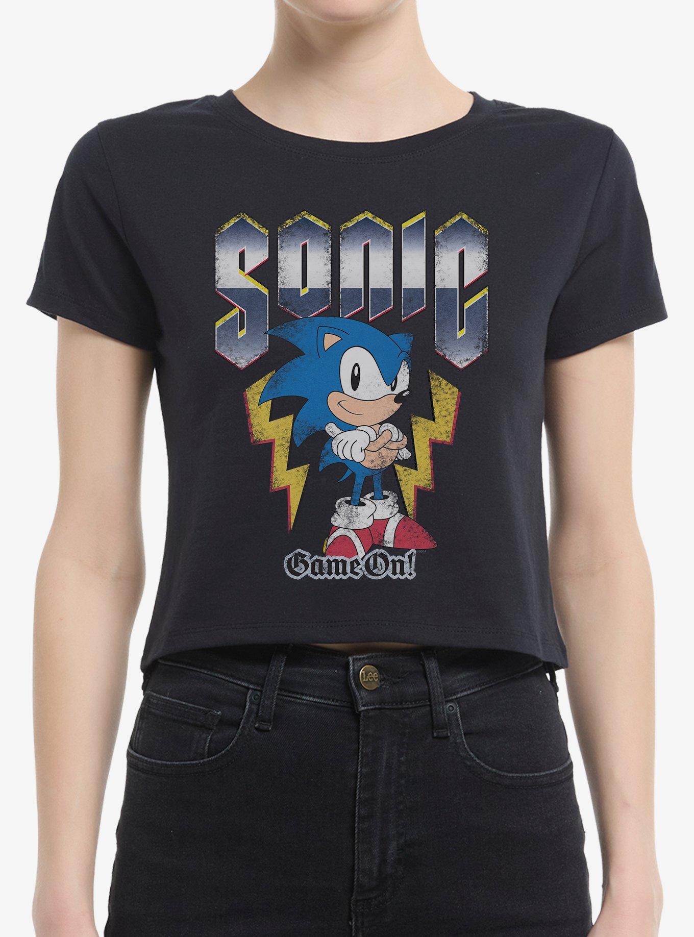 Sonic The Hedgehog Game On Womens Baby T-Shirt, , hi-res
