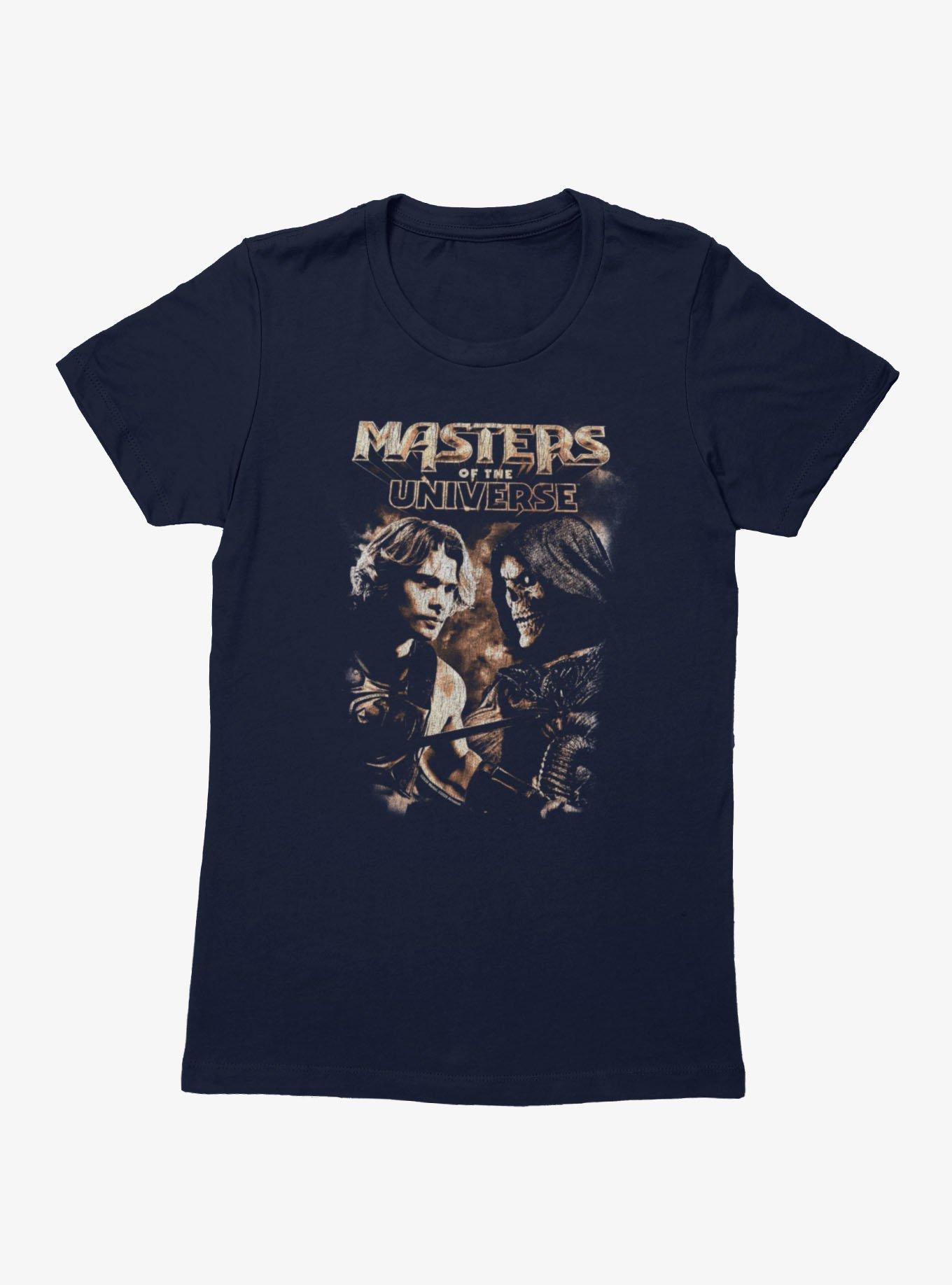 Masters Of The Universe He-Man Face-Off With Skeletor Womens T-Shirt, , hi-res