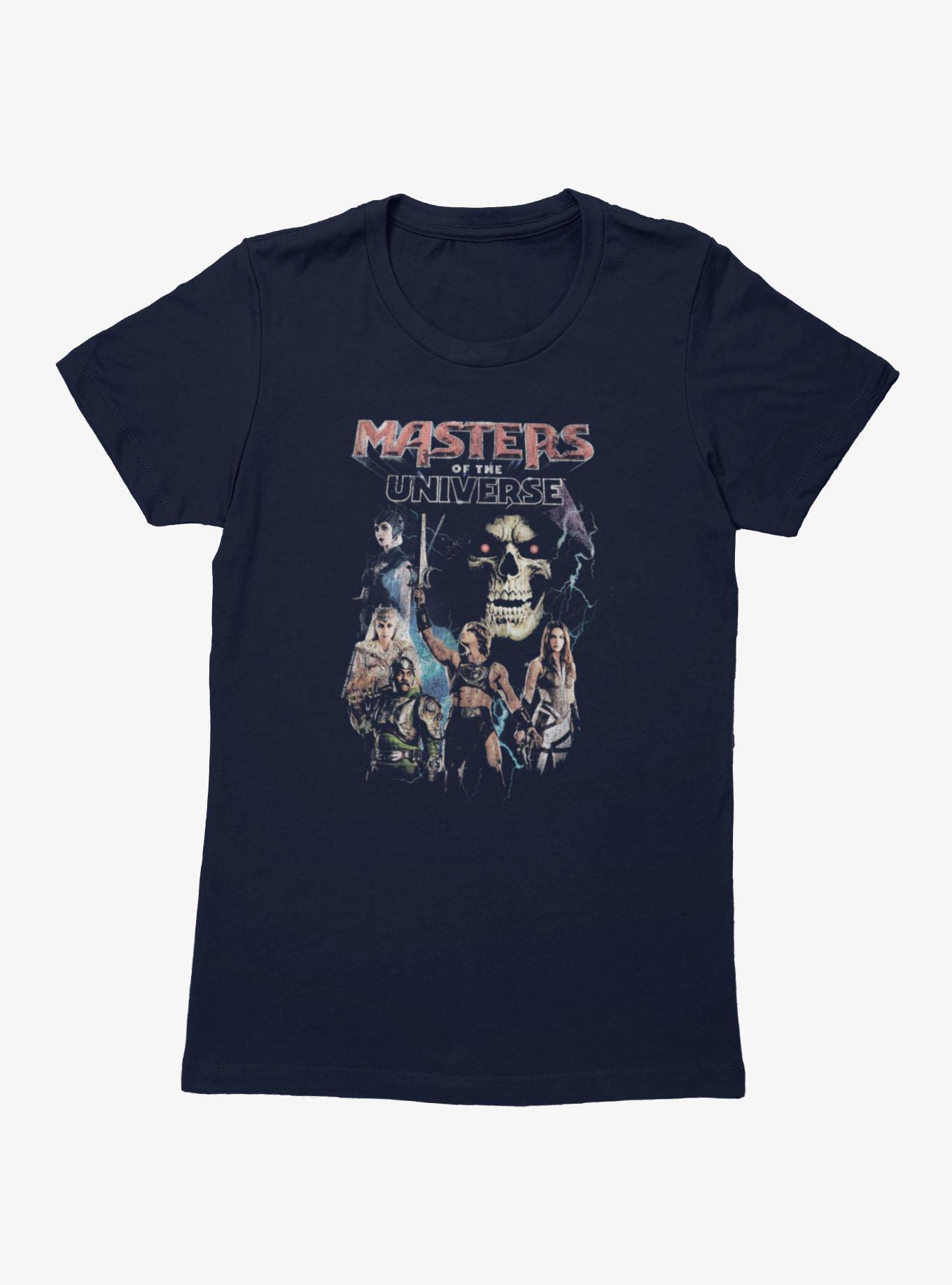 Masters Of The Universe He-Man Thunder Group Shot Womens T-Shirt, , hi-res