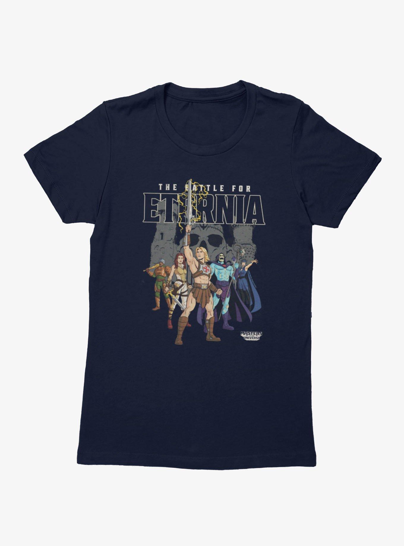 Masters Of The Universe Battle Of Eternia Group Shot Womens T-Shirt, , hi-res