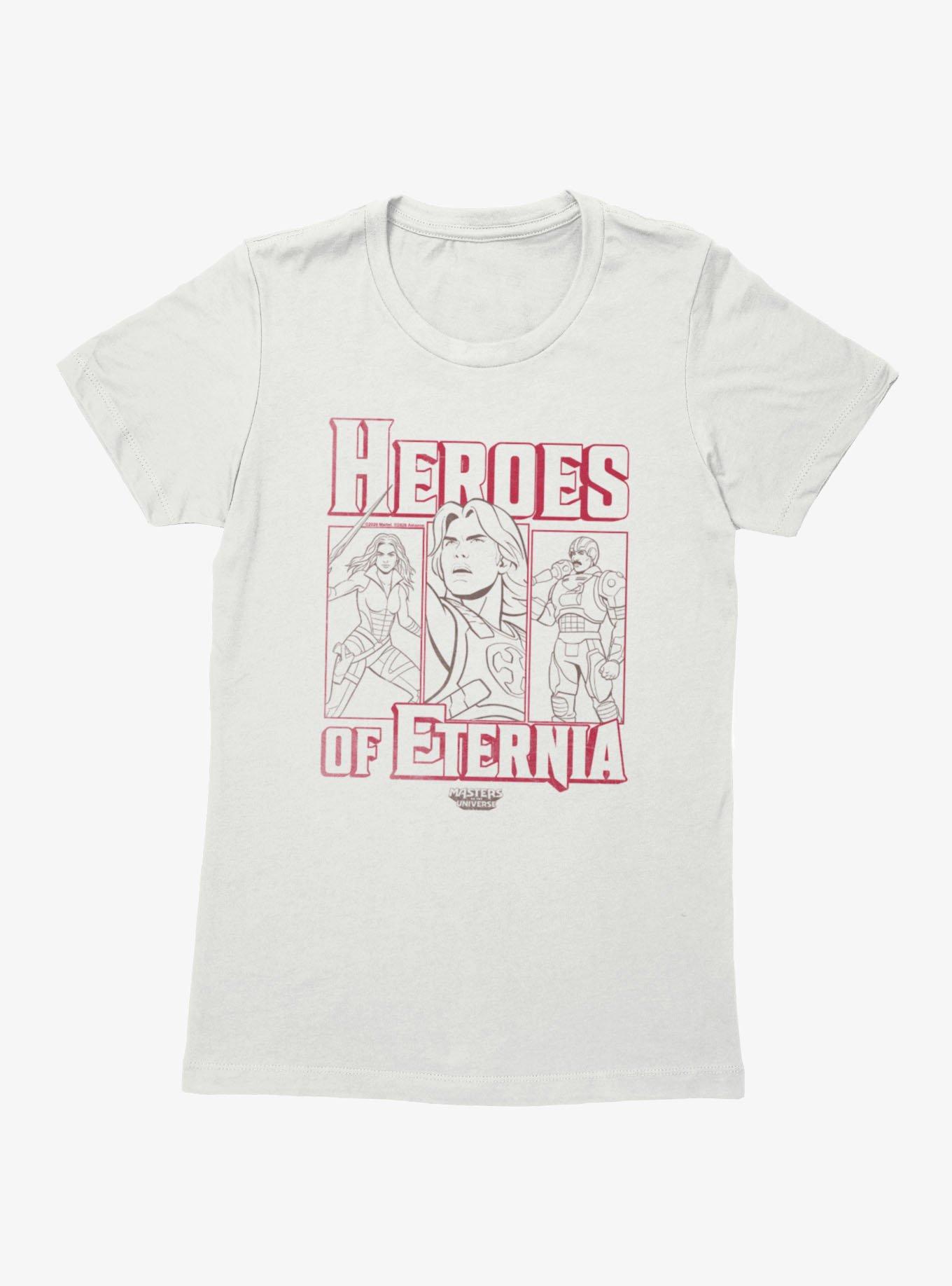 Masters Of The Universe Heroes Eternia Panels Womens T-Shirt