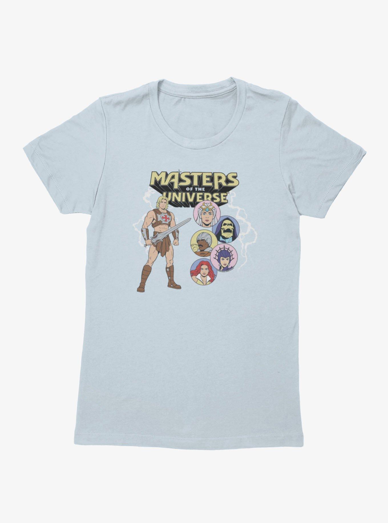 Masters Of The Universe He-Man And Character Bubbles Womens T-Shirt, , hi-res