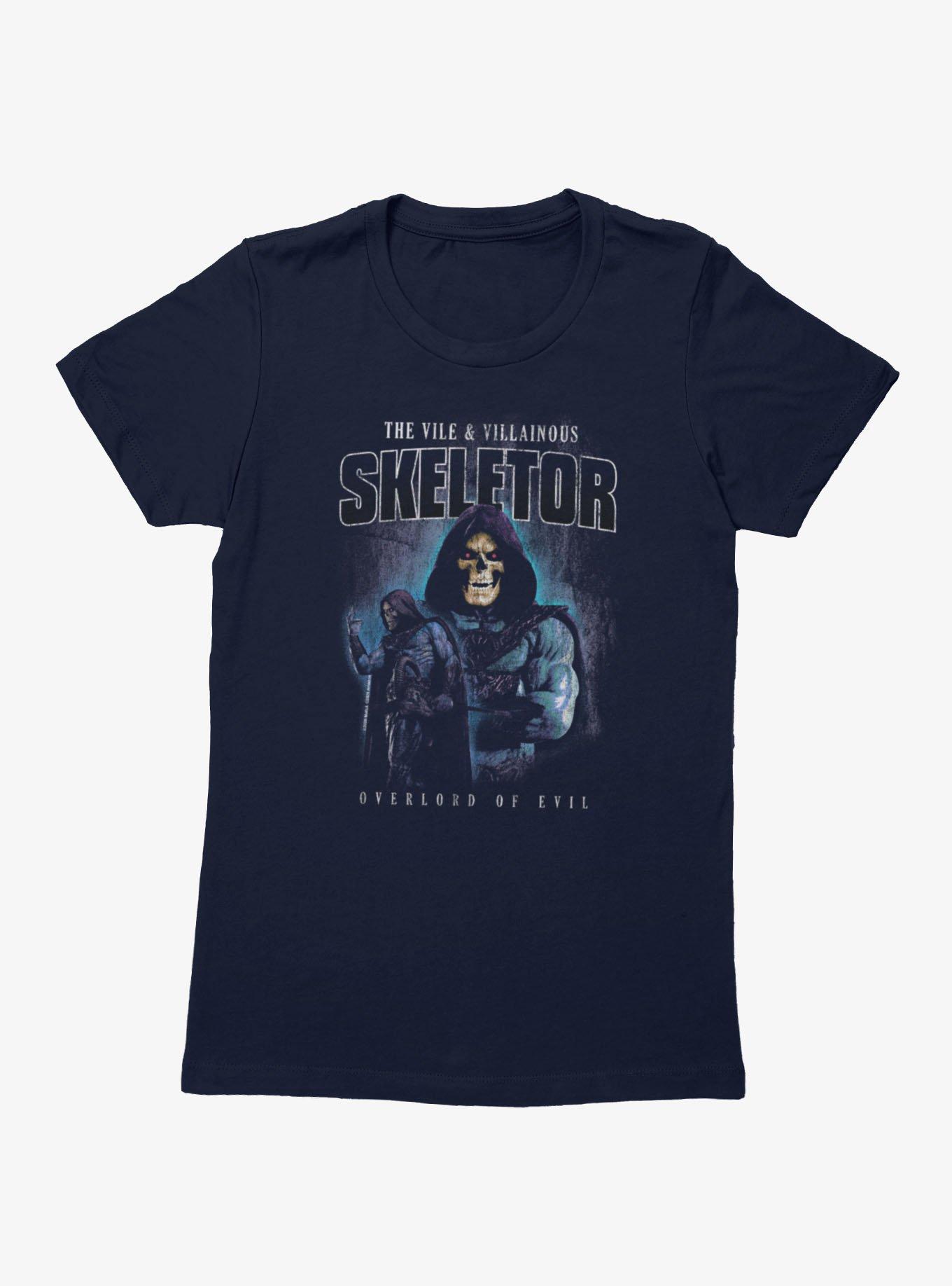 Masters Of The Universe Vile And Villanous Skeletor Overlord Of Evil Womens T-Shirt, , hi-res
