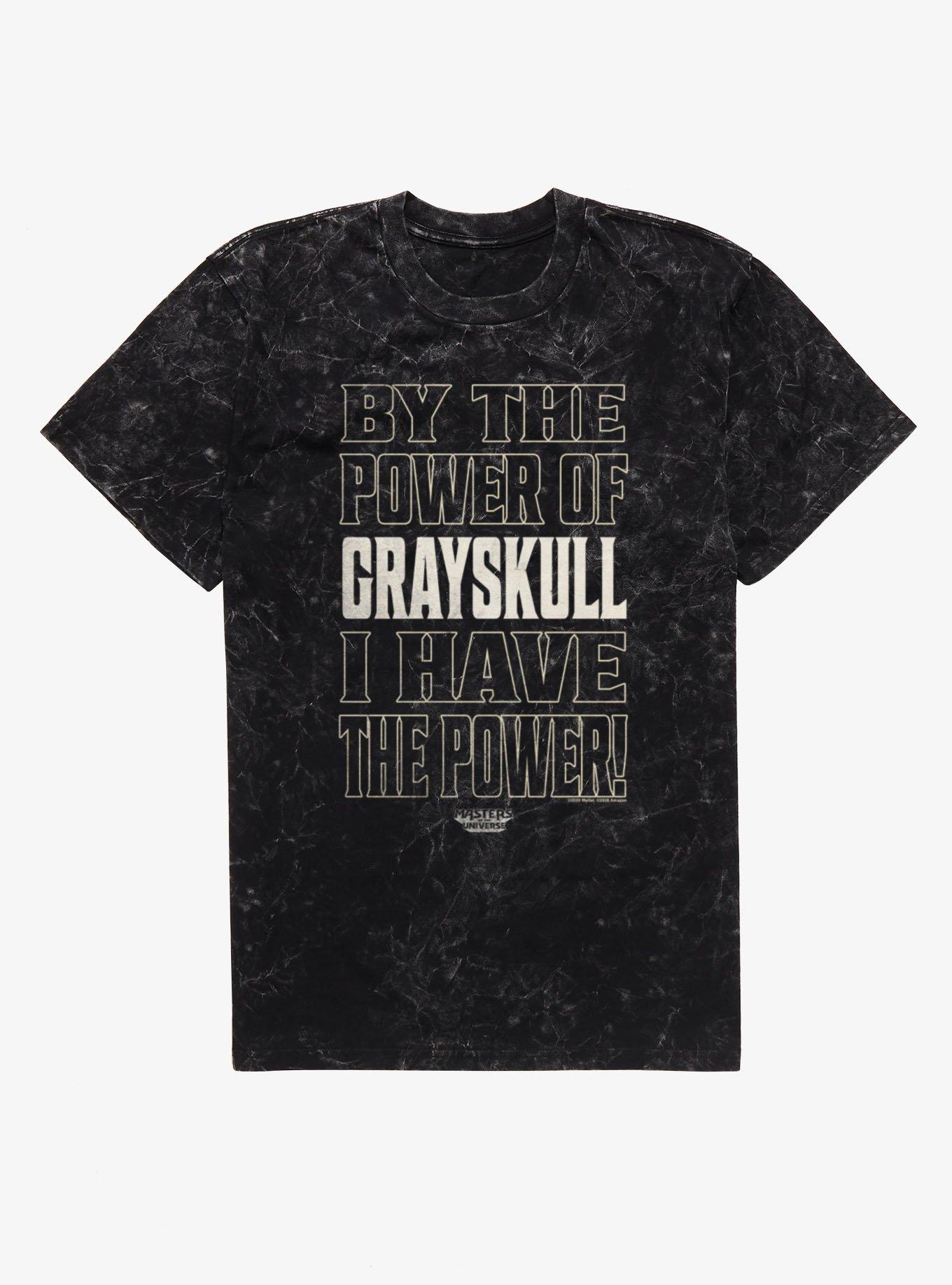 Masters Of The Universe By The Power Of Grayskull I Have The Power Mineral Wash T-Shirt, , hi-res